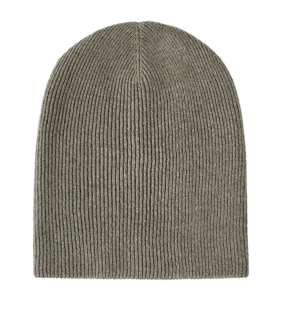 Brunello Cucinelli Cashmere English Rib-Knit Beanie