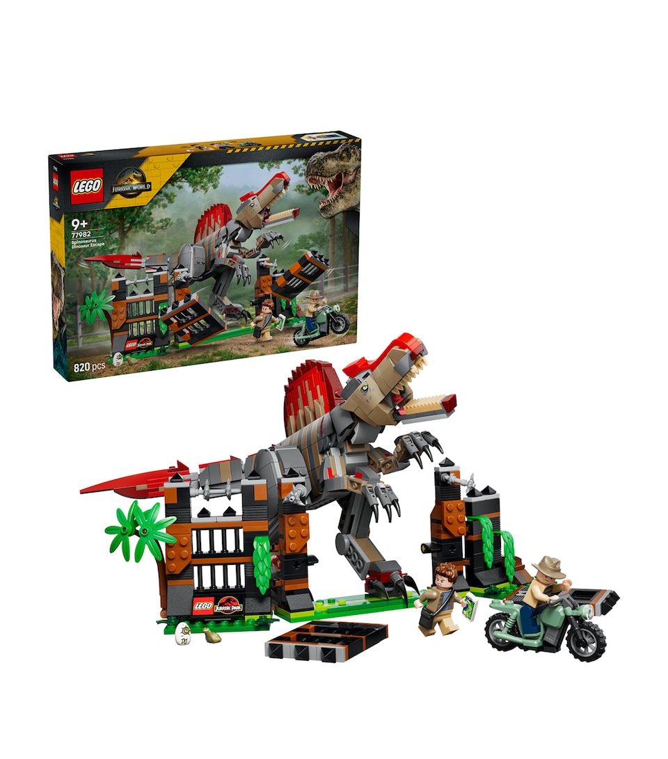 Lego Jurassic World Spinosaurus Dinosaur Escape 77982