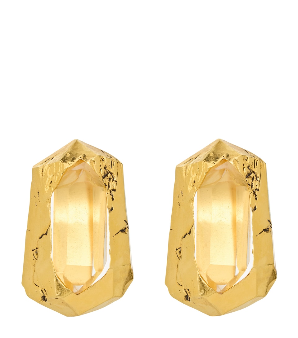 Crystal Clip-On Earrings