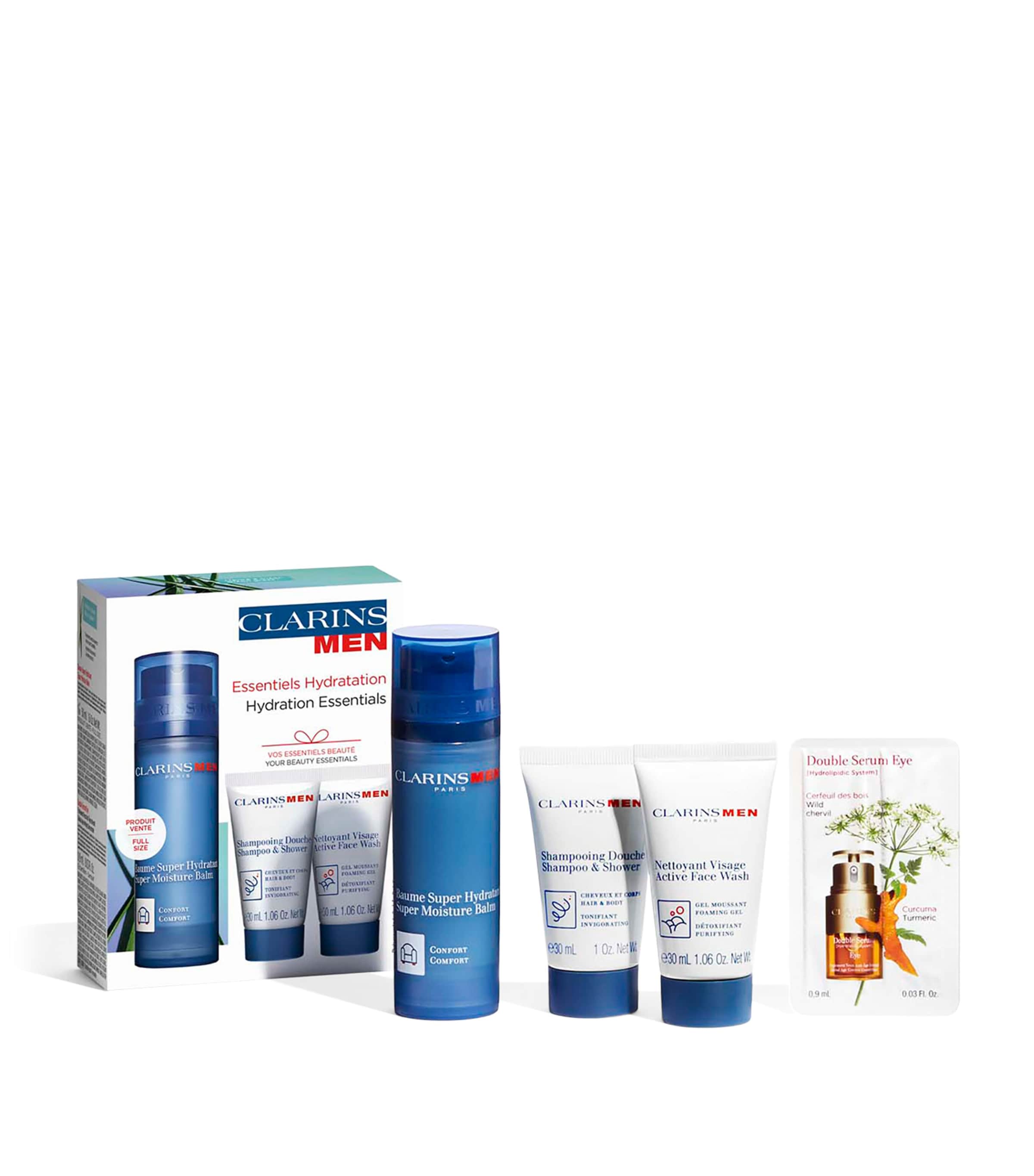 ClarinsMen Hydration Essentials Gift Set (Worth £43.21)