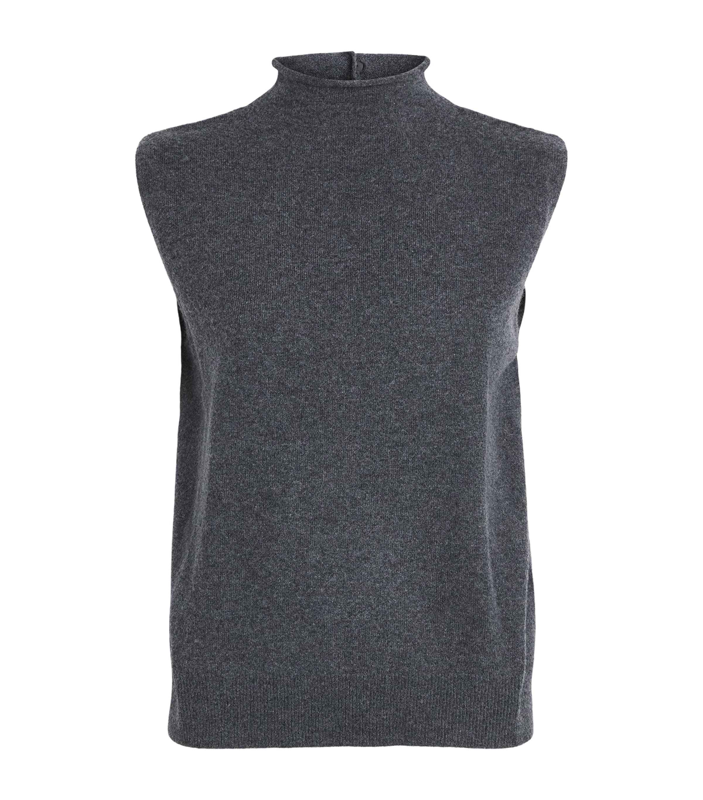 MM Womens Virgin Wool-Cashmere Astrale Sweater Dark Grey