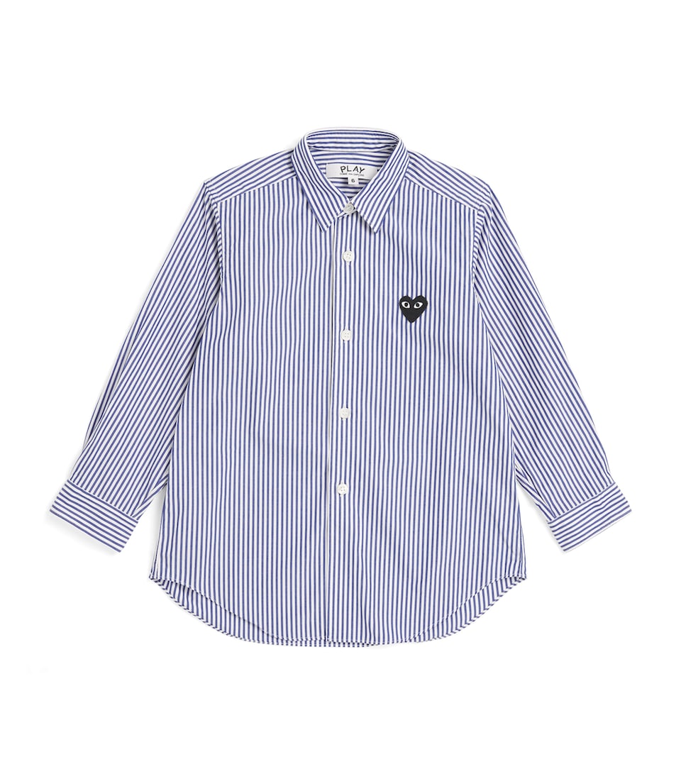 Cotton Stripe Heart Shirt (2-6 Years)