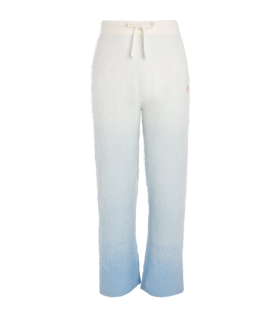 Wool-Blend Gradient Trousers