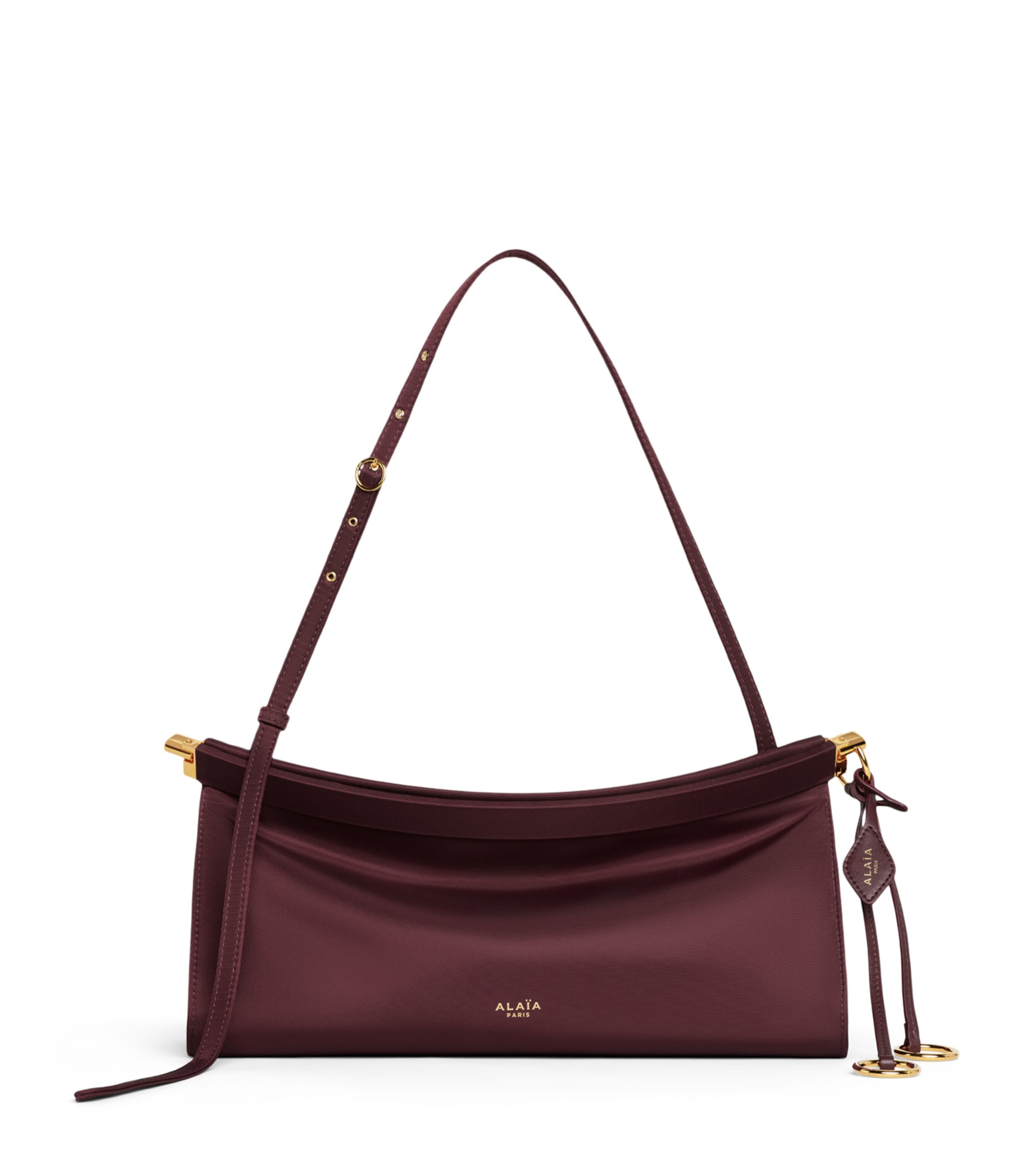 Alaïa Medium Le Click East West Shoulder Bag Transparent