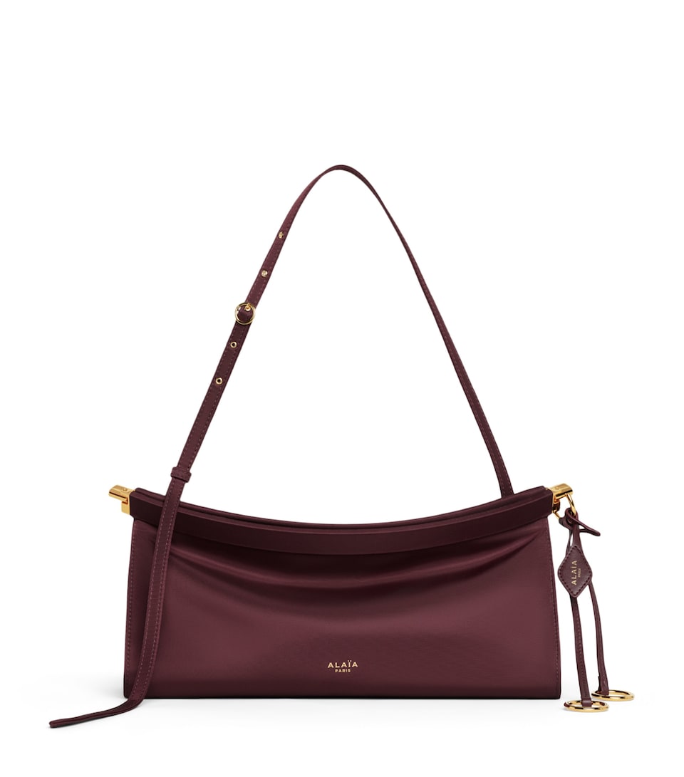 Alaïa Medium Le Click East West Shoulder Bag Transparent