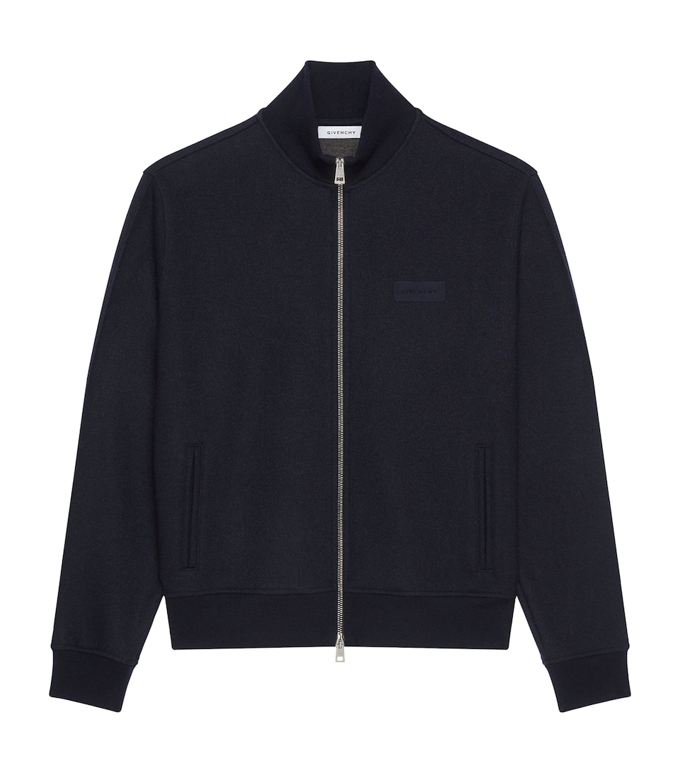 Cotton Zip-Up Track Jacket
