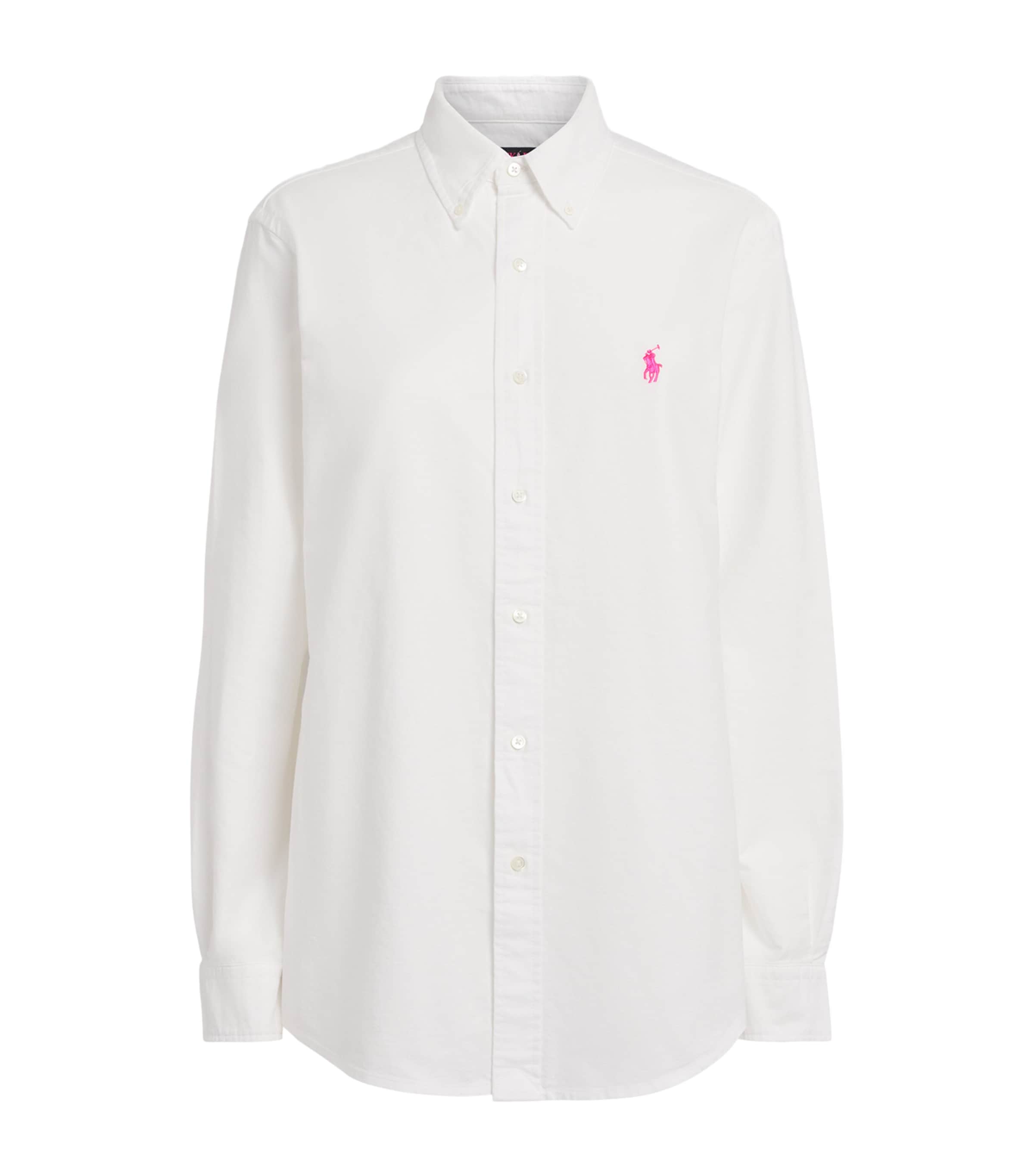 Polo Ralph Lauren Womens Cotton Shirt White
