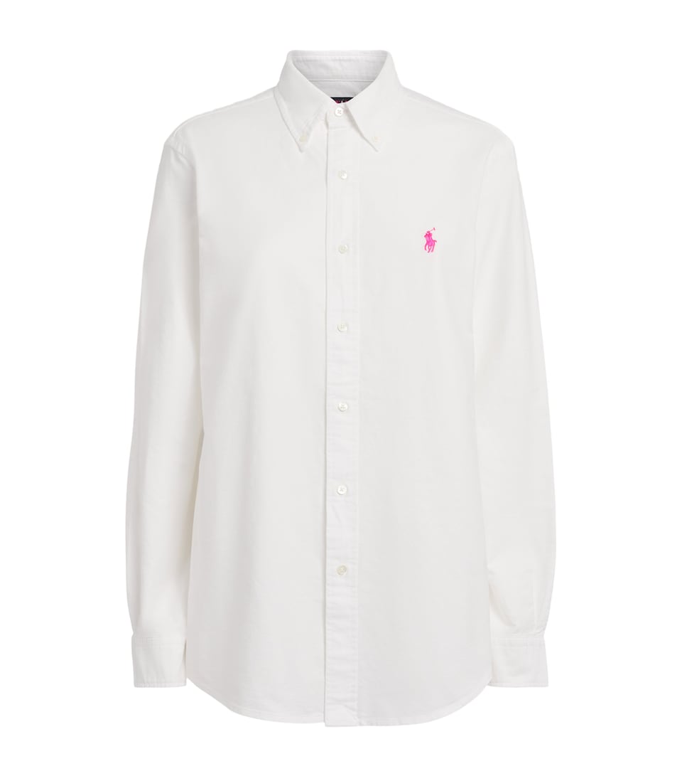Polo Ralph Lauren Womens Cotton Shirt White