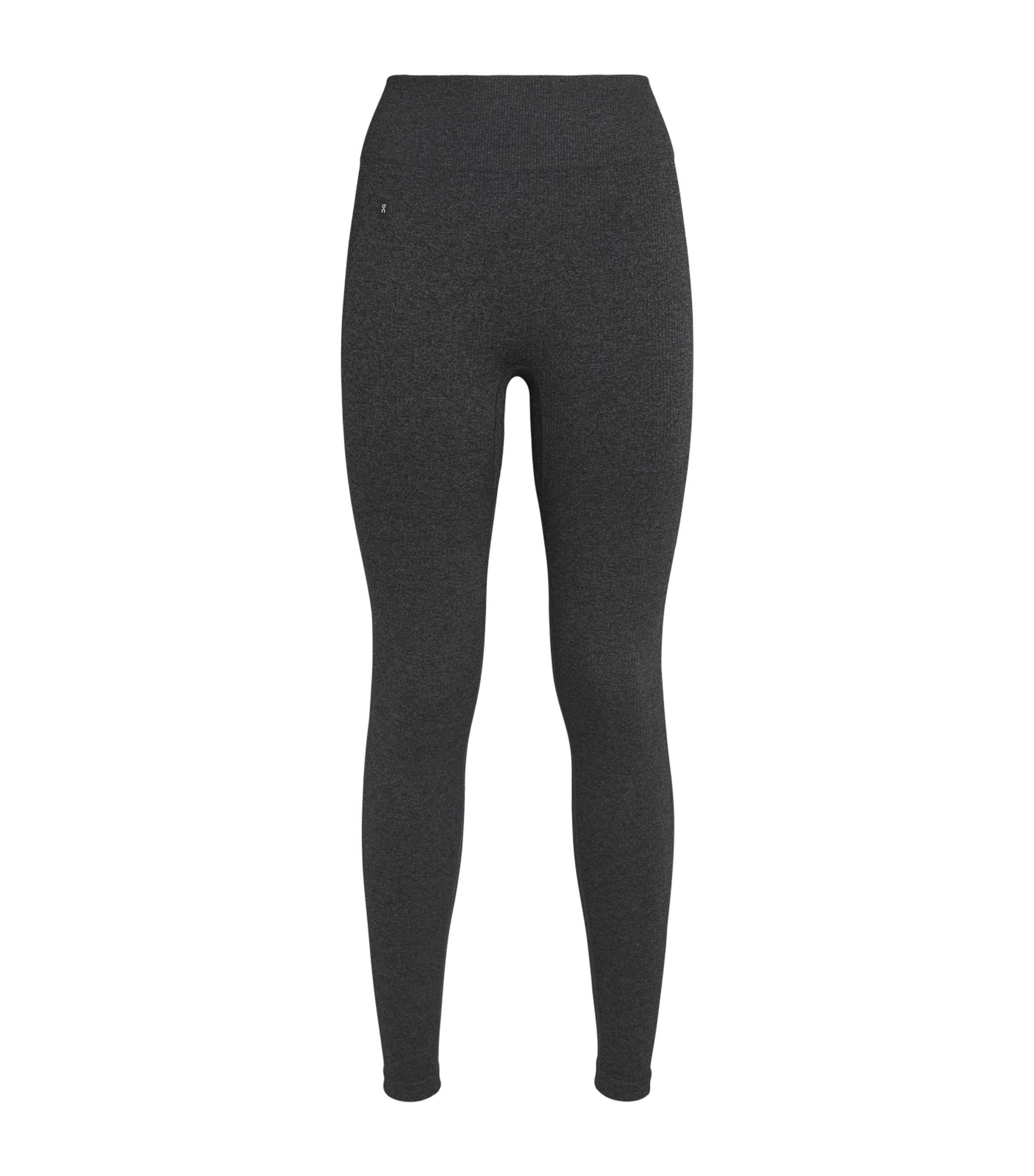 On Womens Knitted Studio Leggings Ember Heather