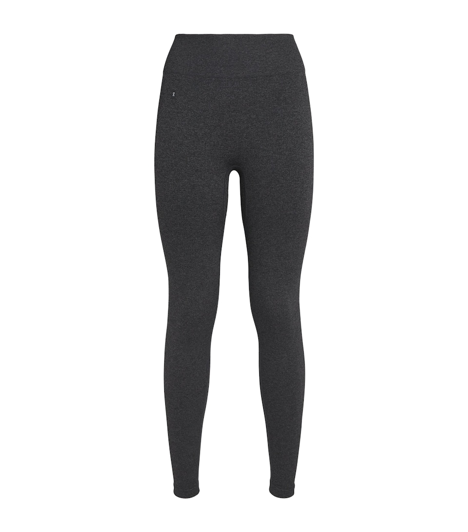 On Womens Knitted Studio Leggings Ember Heather