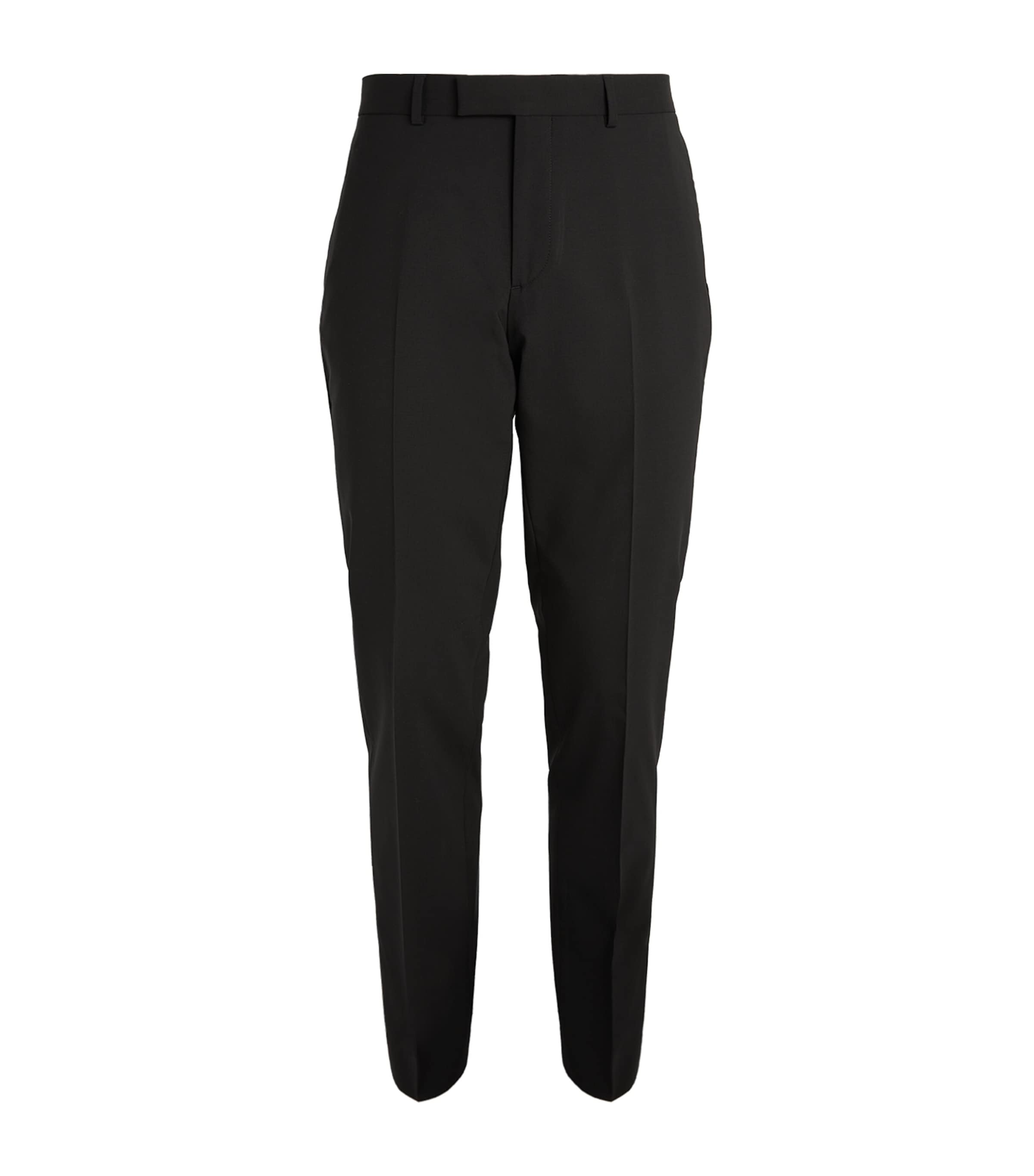 Sandro Paris Mens Virgin Wool Trousers Black