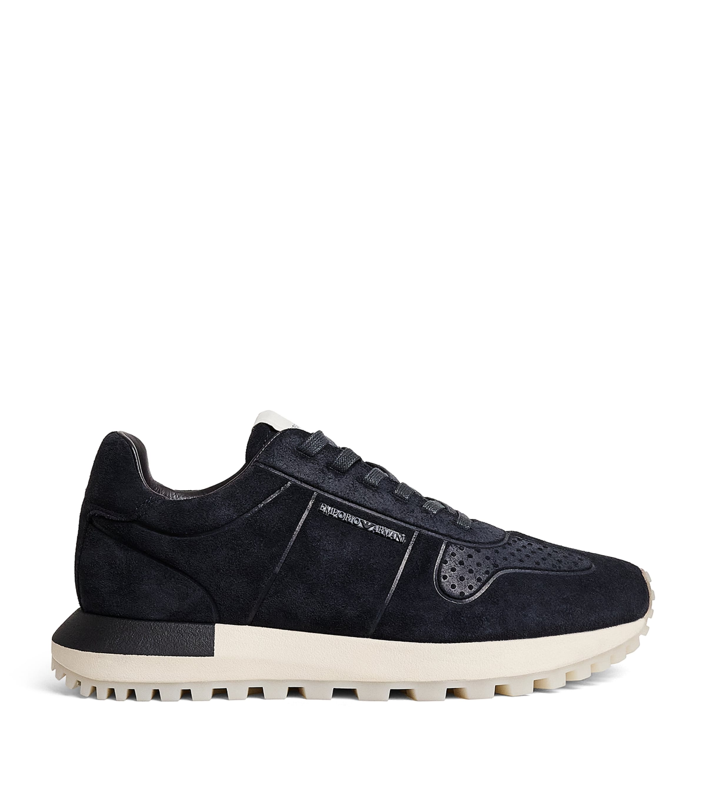 Emporio Armani Suede Sneakers
