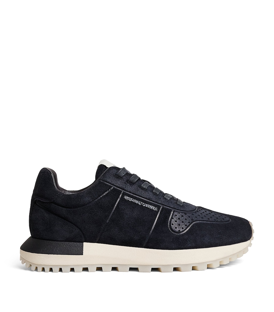 Emporio Armani Suede Sneakers
