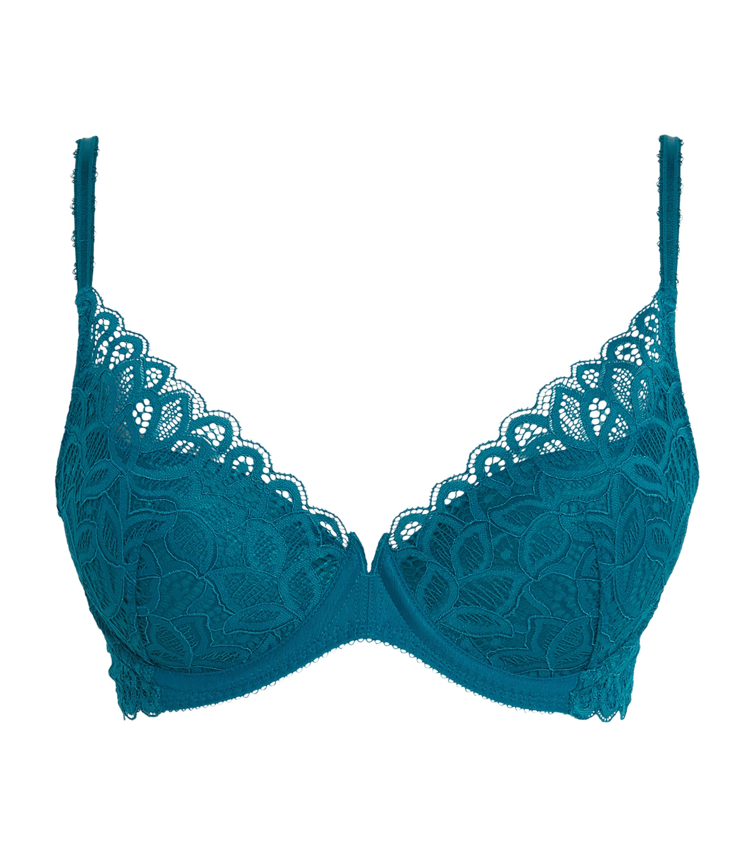 Underwire Plunge Push-Up Bra