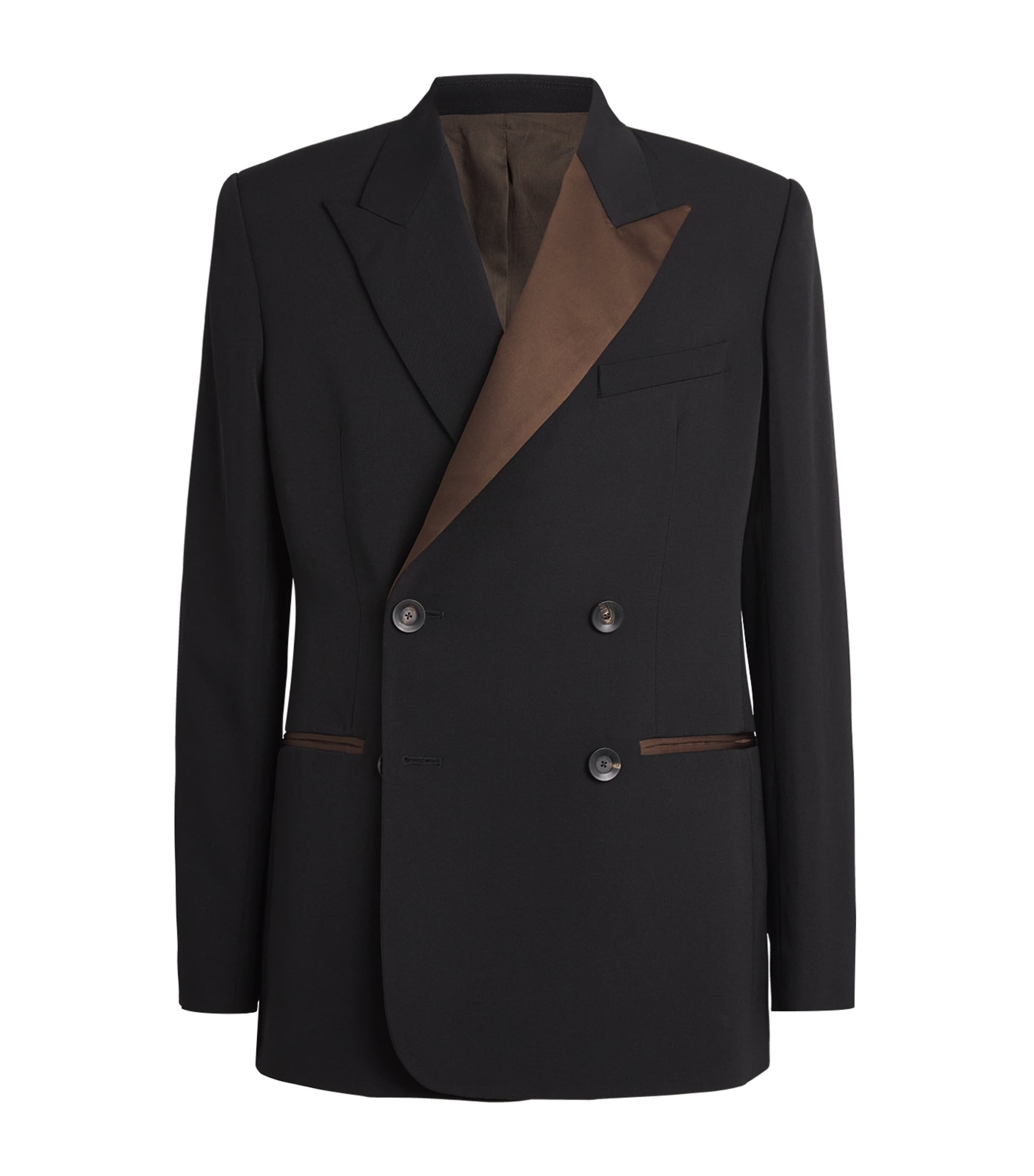 Wool Rise Tuxedo Jacket