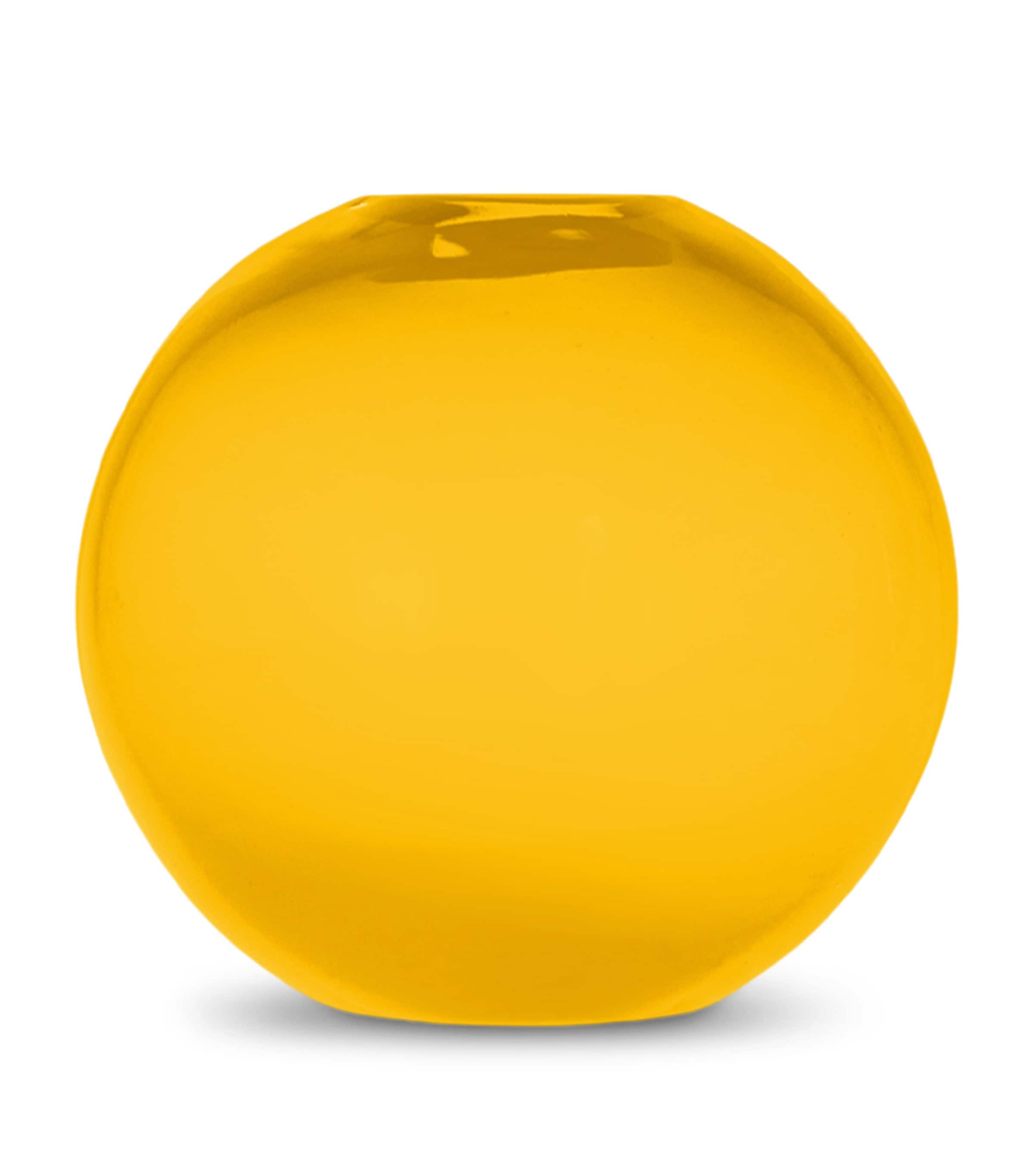 Dolce&Gabbana Casa Small Murano Glass Vase (10cm) Giallo