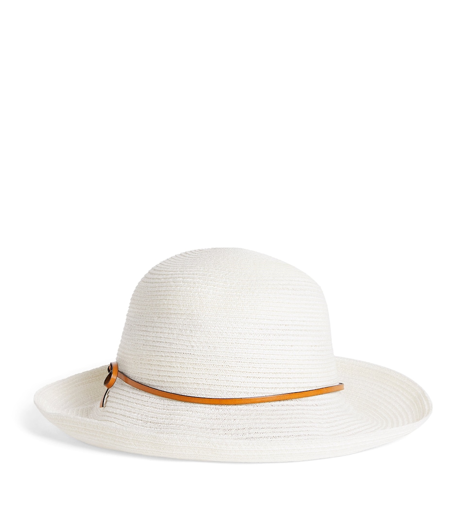 Eleventy Hemp Woven Hat Avorio