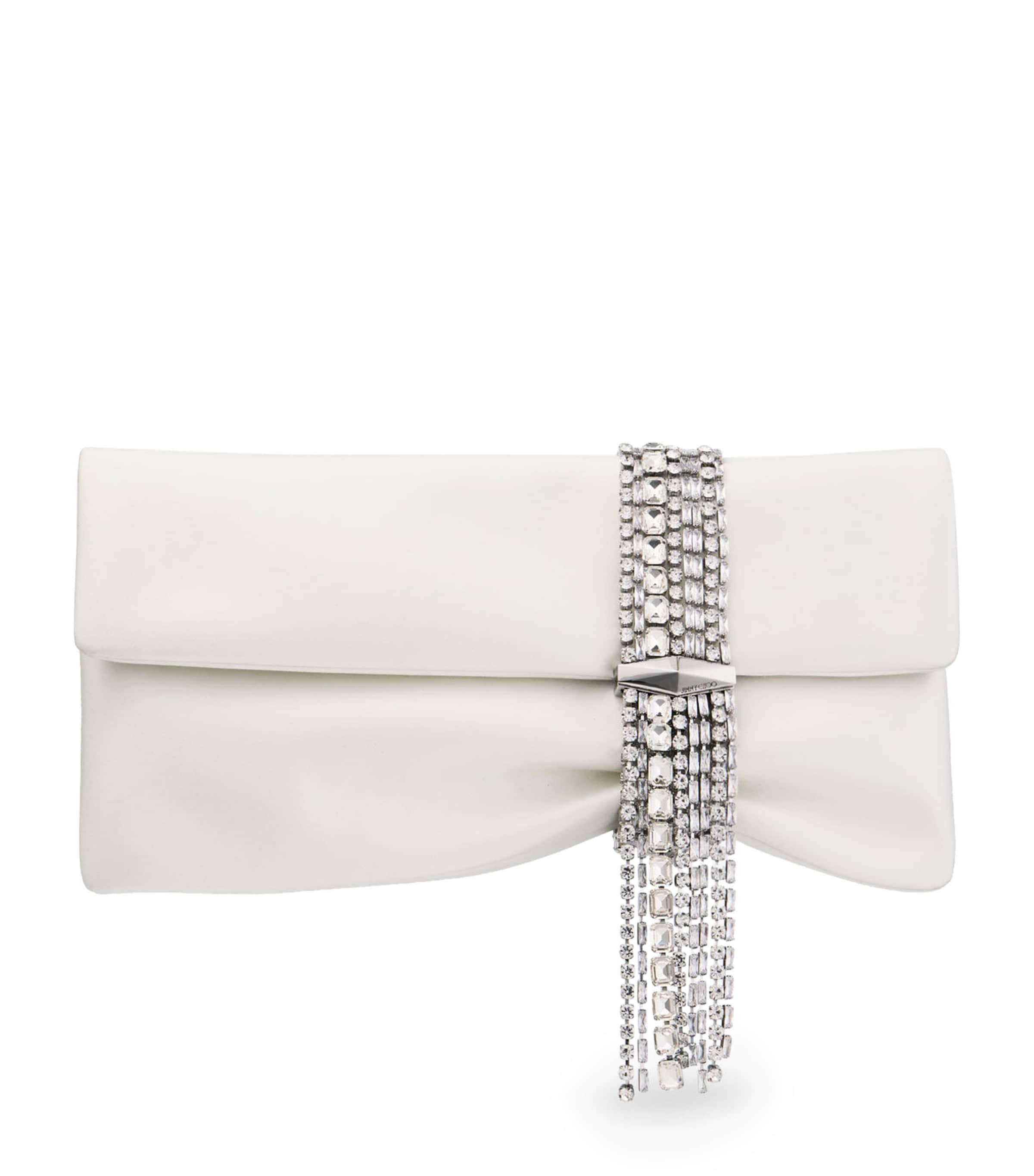 Zandra Satin Clutch Bag