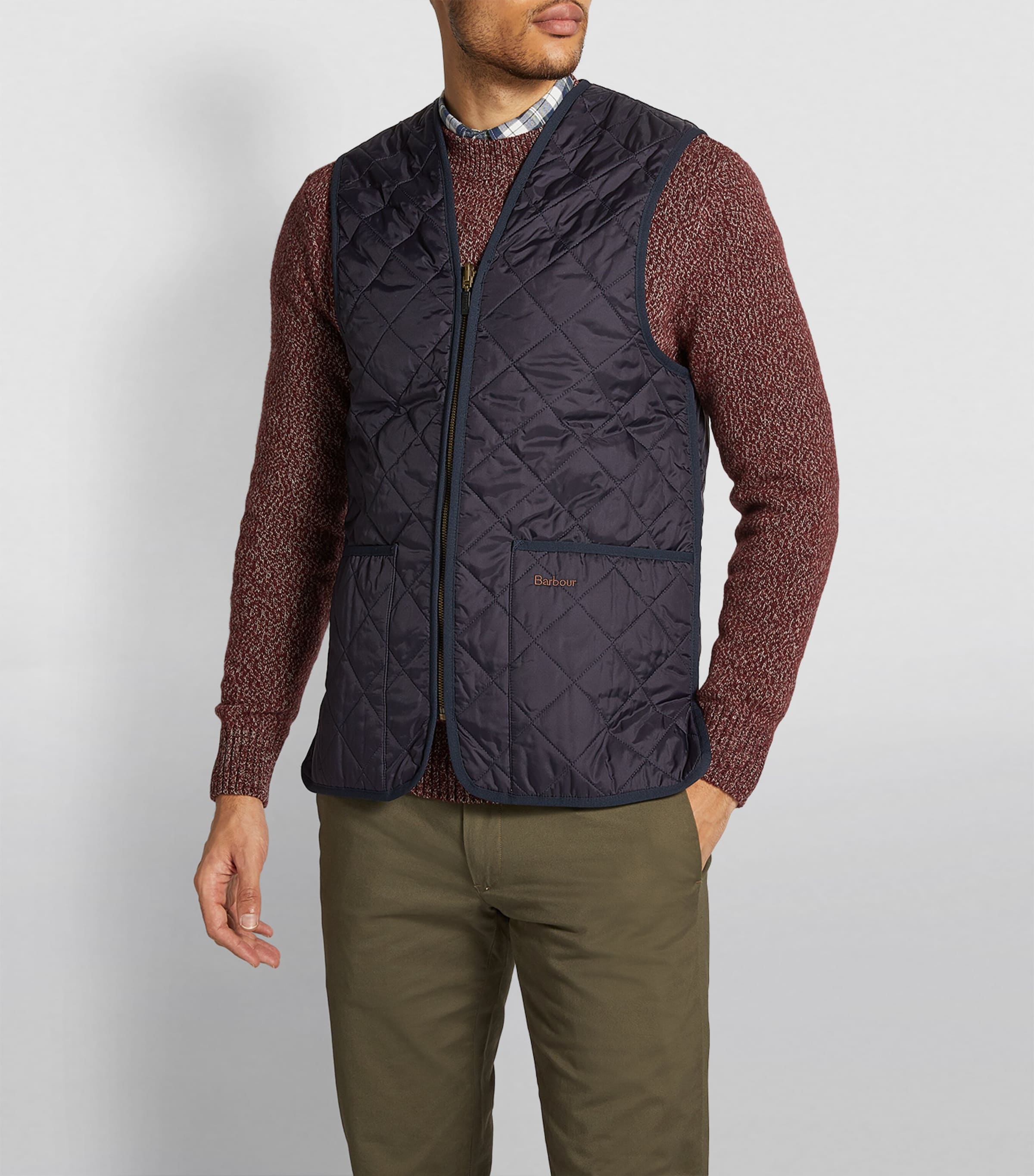 Quilted Zip-In Liner Gilet