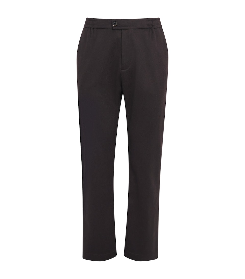 Barena Mens Cashmere Straight Trousers Bruno