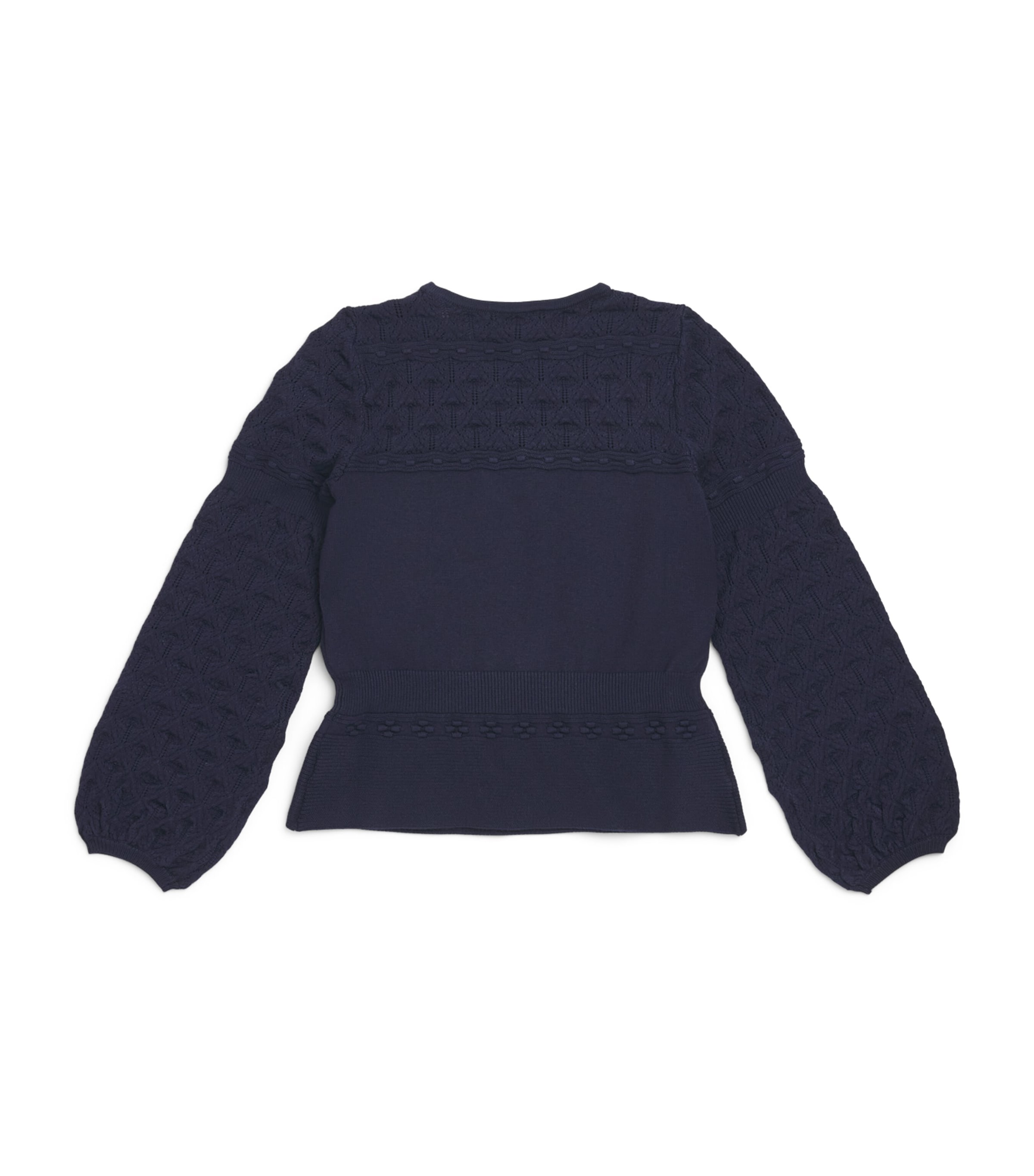 Emporio Armani Kids Jersey Knitted Top (4-14 Years) Iconico Blu Nvy