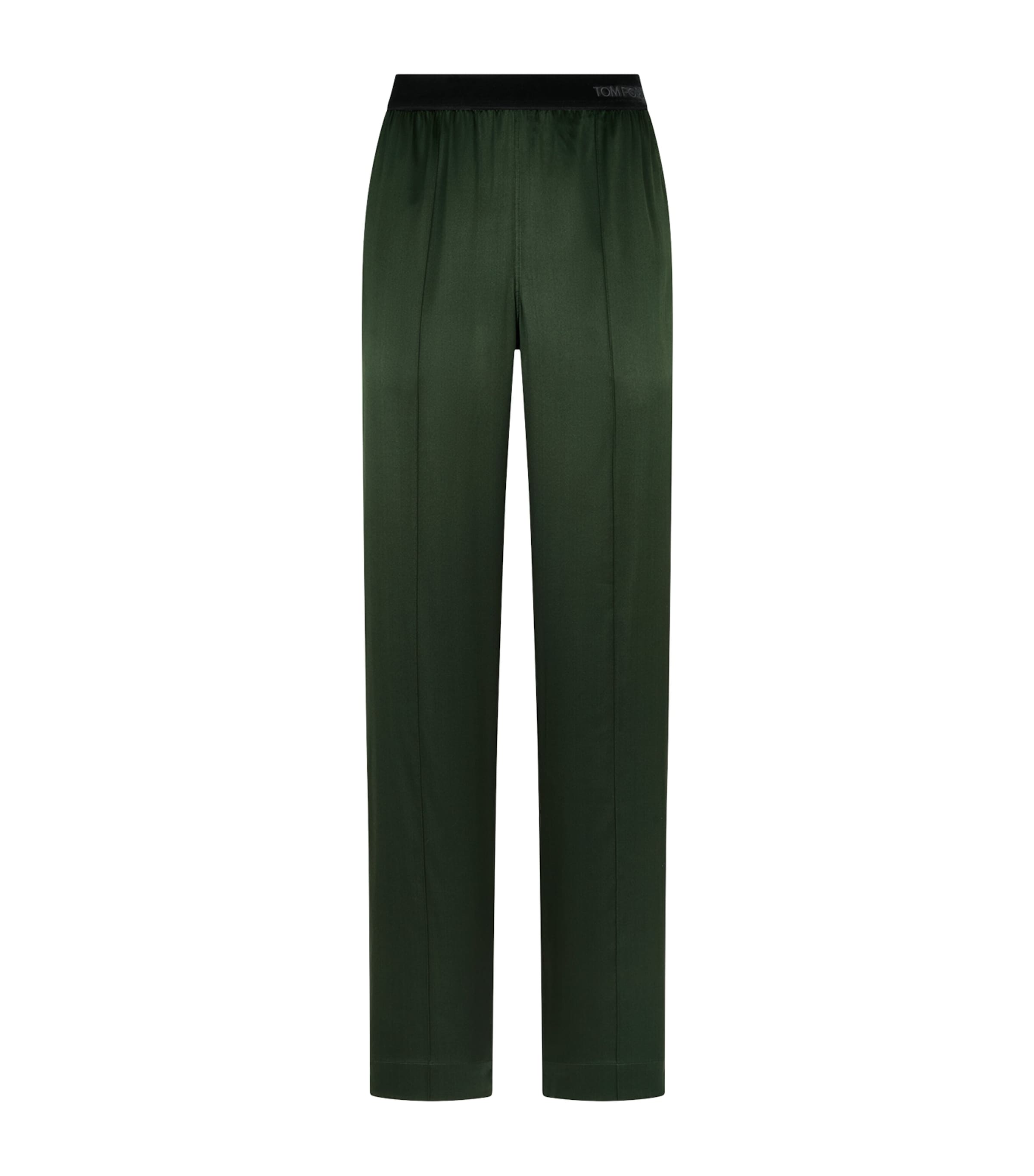 TOM FORD Womens Silk Elasticated Trousers Gca