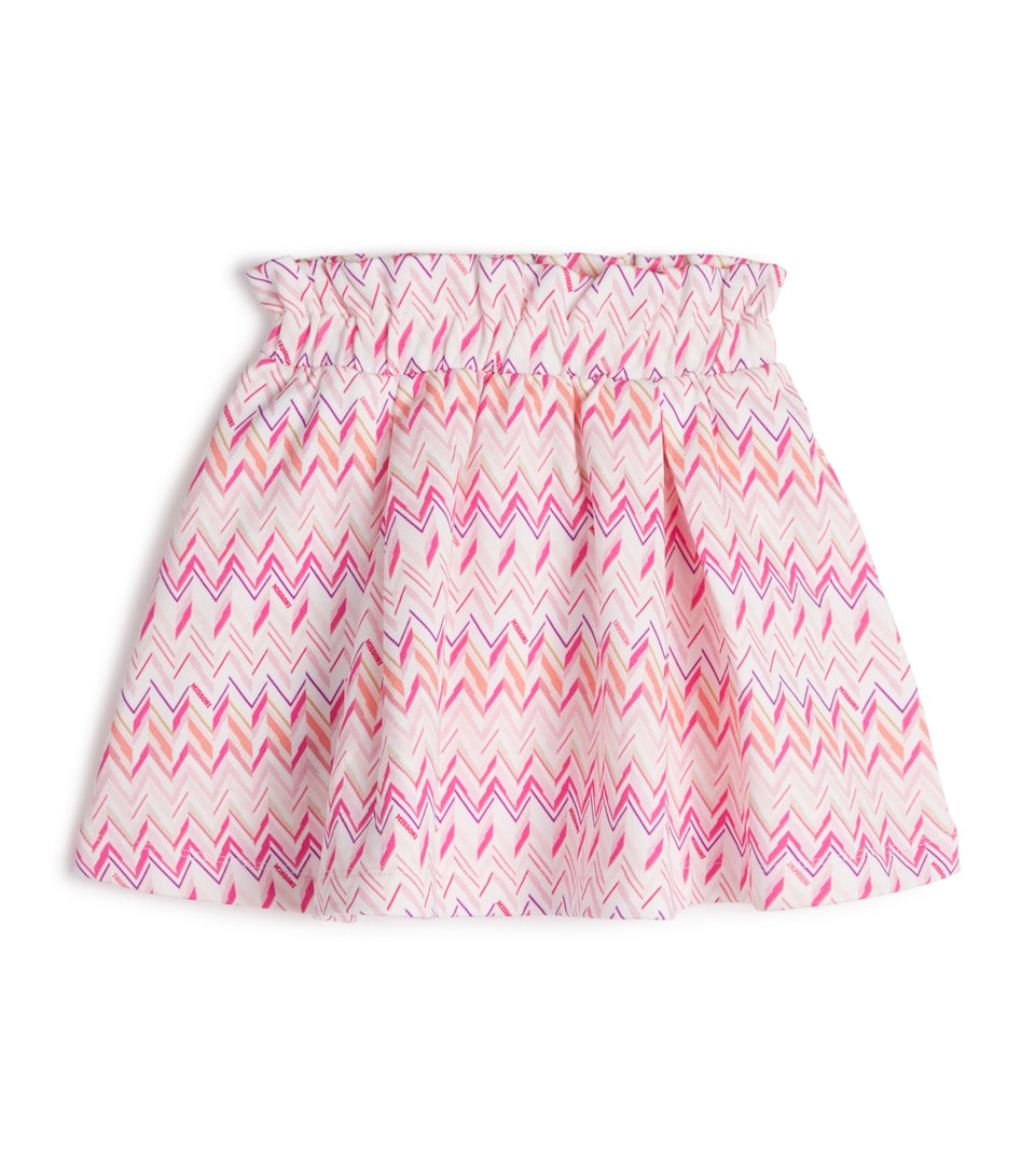 Zigzag Print Skirt (4-14 Years)