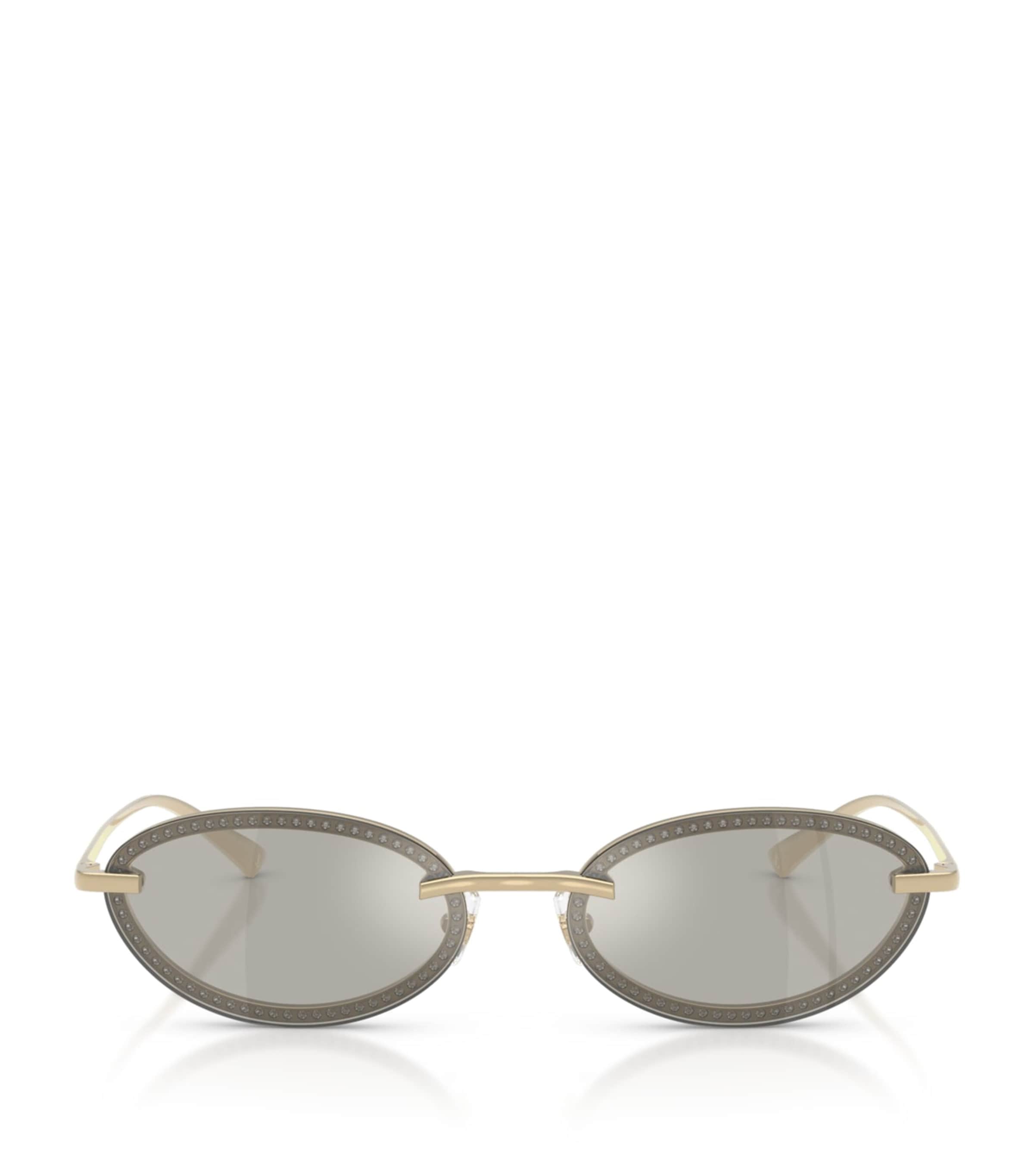 Jimmy Choo Oval Sunglasses