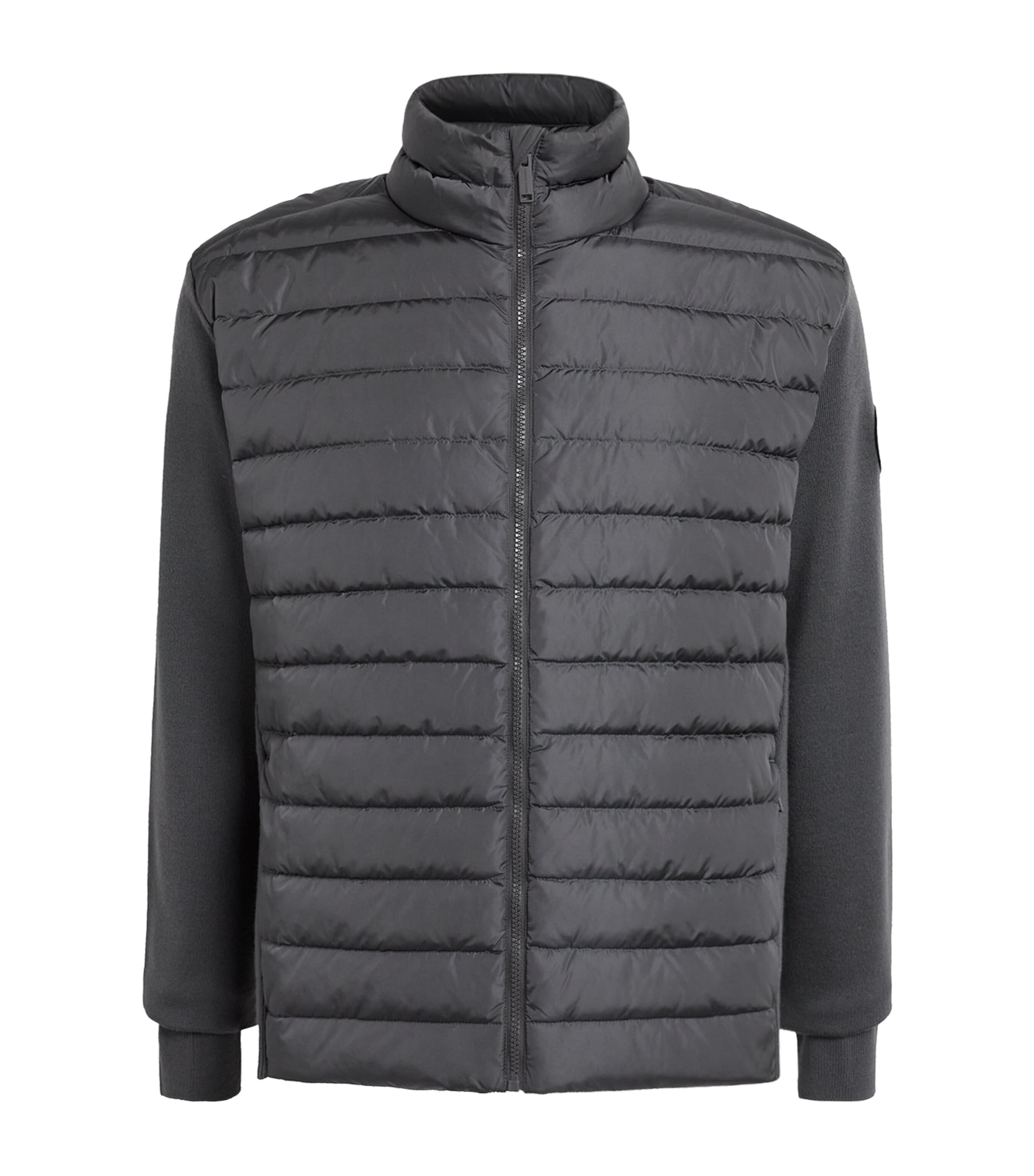 Canada Goose Mens Down Hybridge Flavio Jacket Anchor Grey