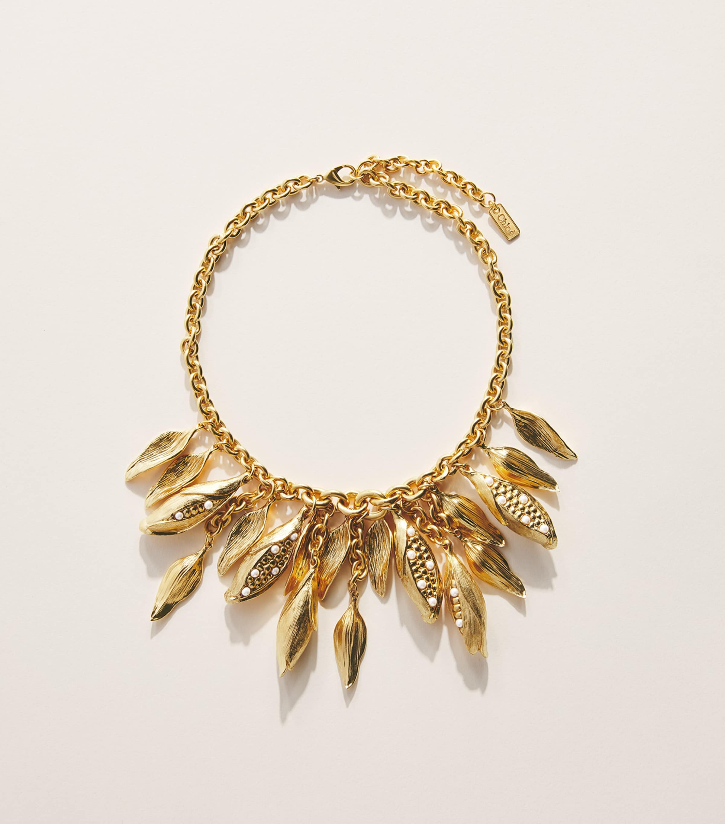 Chloé Chloé Corn Necklace Gold