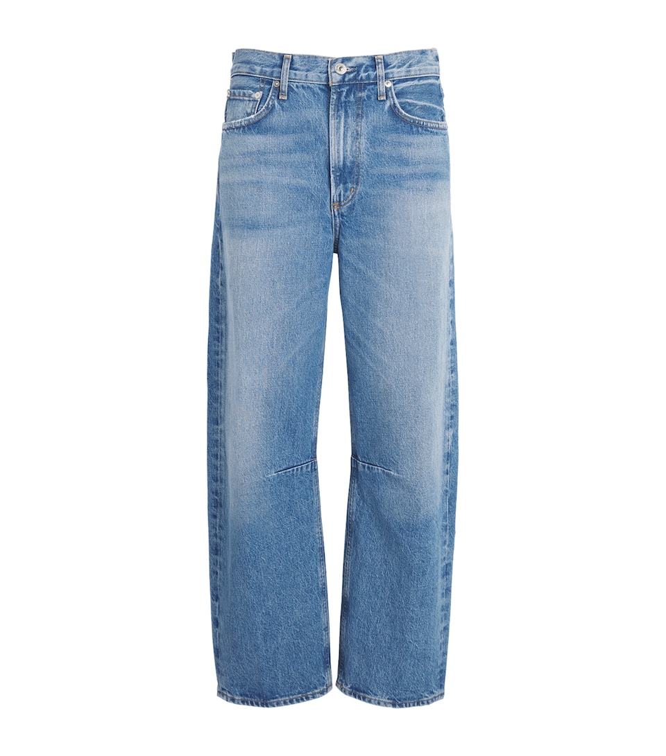 Citizens of Humanity Womens Miro Barrel-Leg Relaxed Jeans Lolita