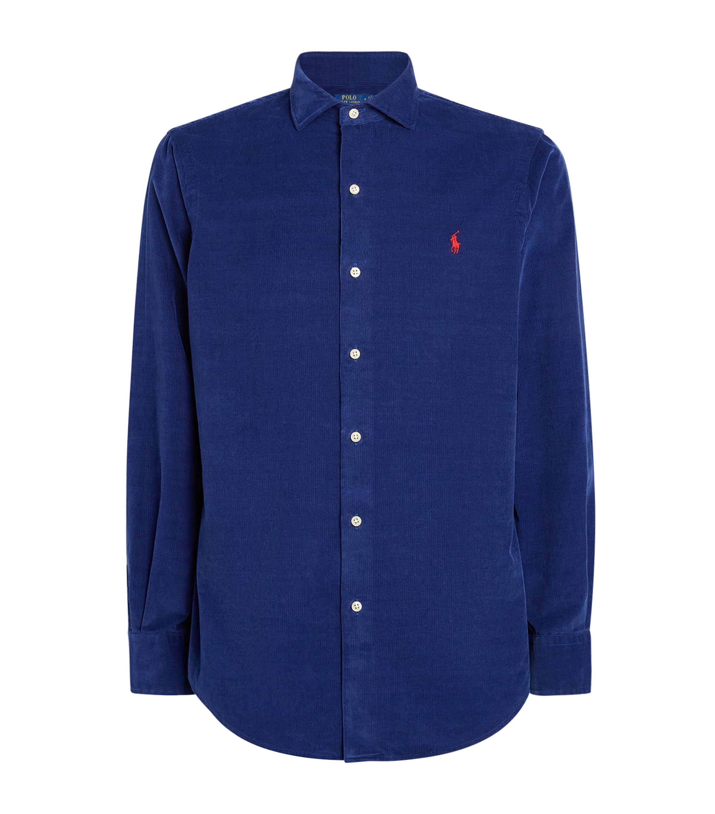 Cotton Corduroy Logo Shirt