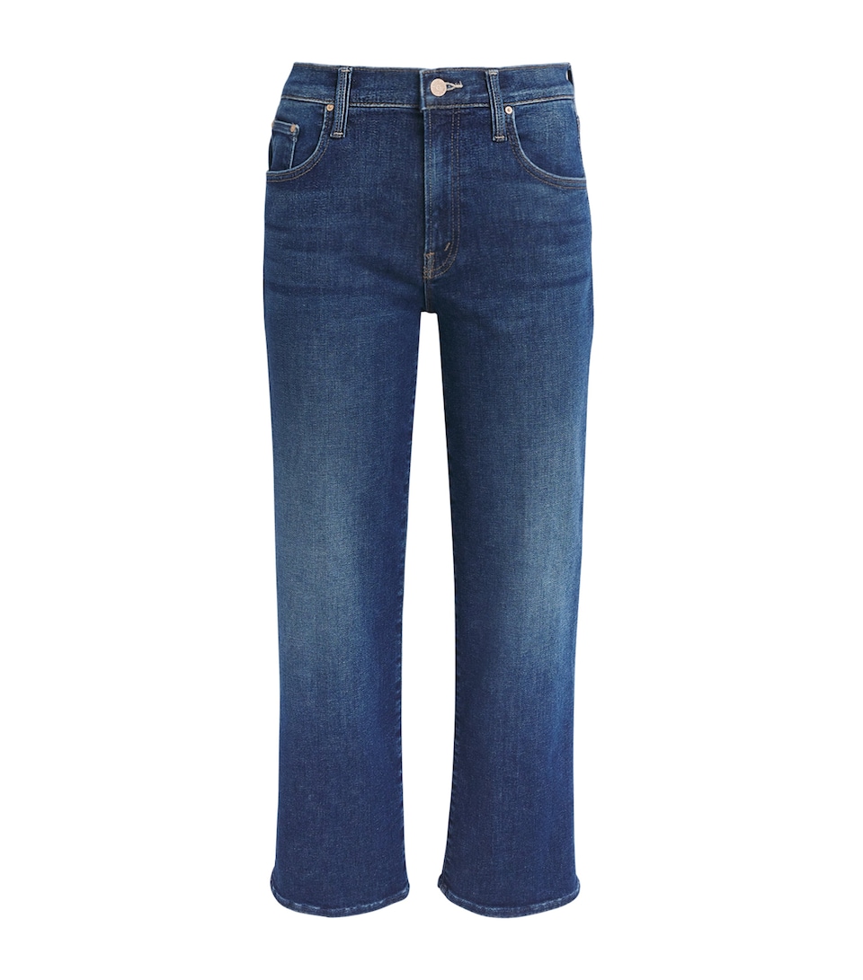 MOTHER Womens The Rambler Zip Ankle Jeans Cdf Catch My Dr