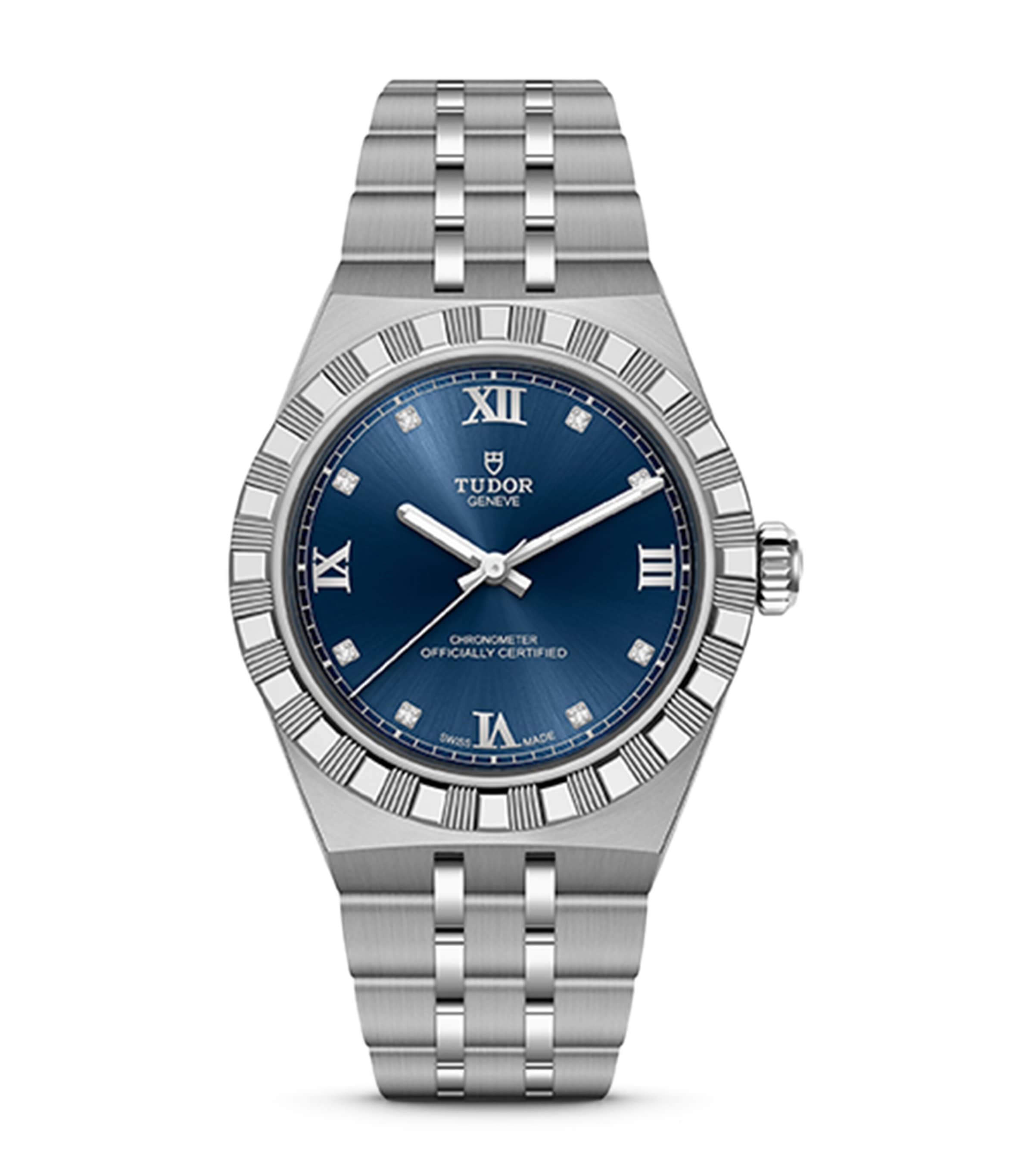 TUDOR Royal Stainless Steel Watch 30mm Blue