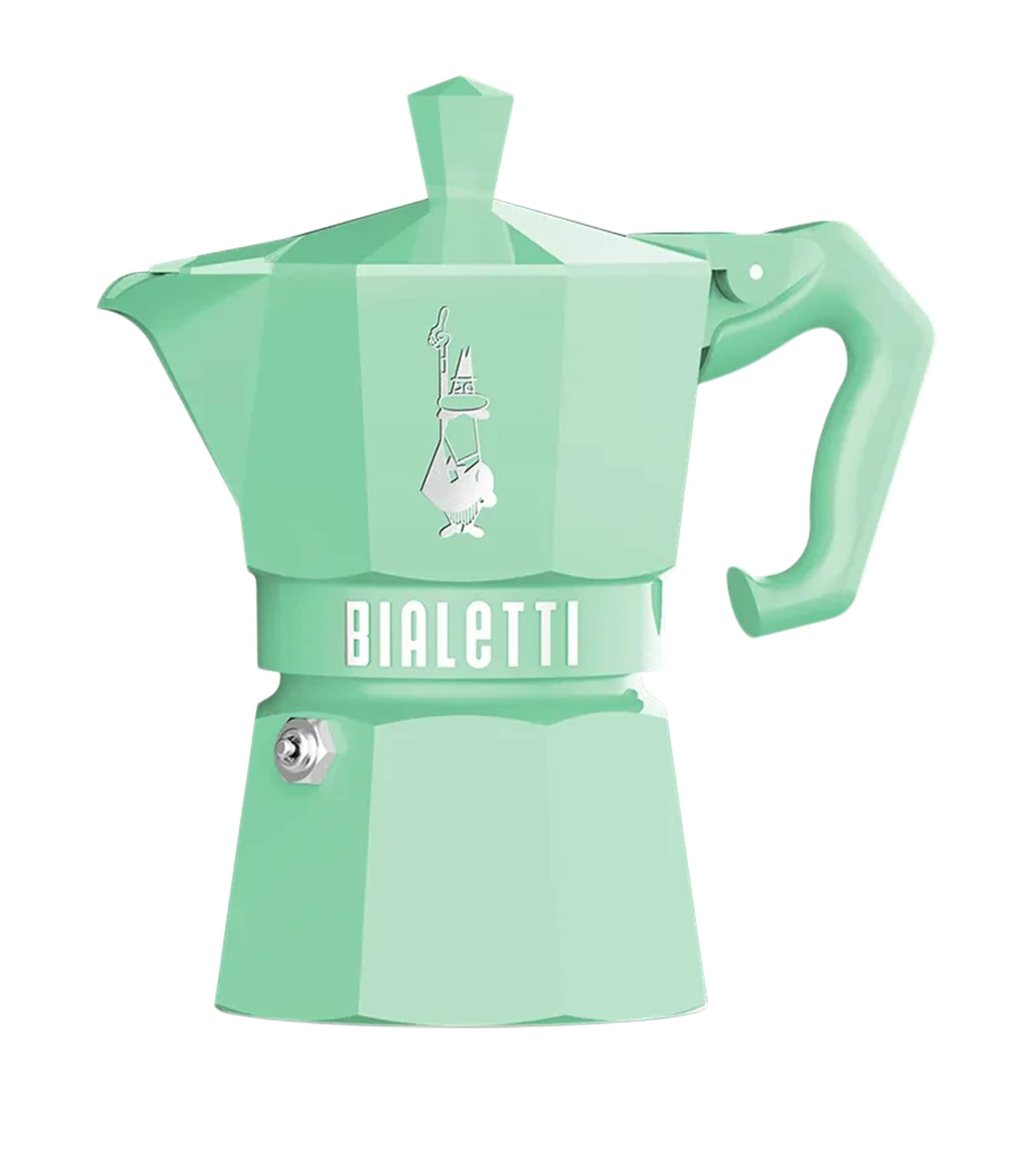 Bialetti Moka Exclusive Express Espresso Maker (3 Cups) Green