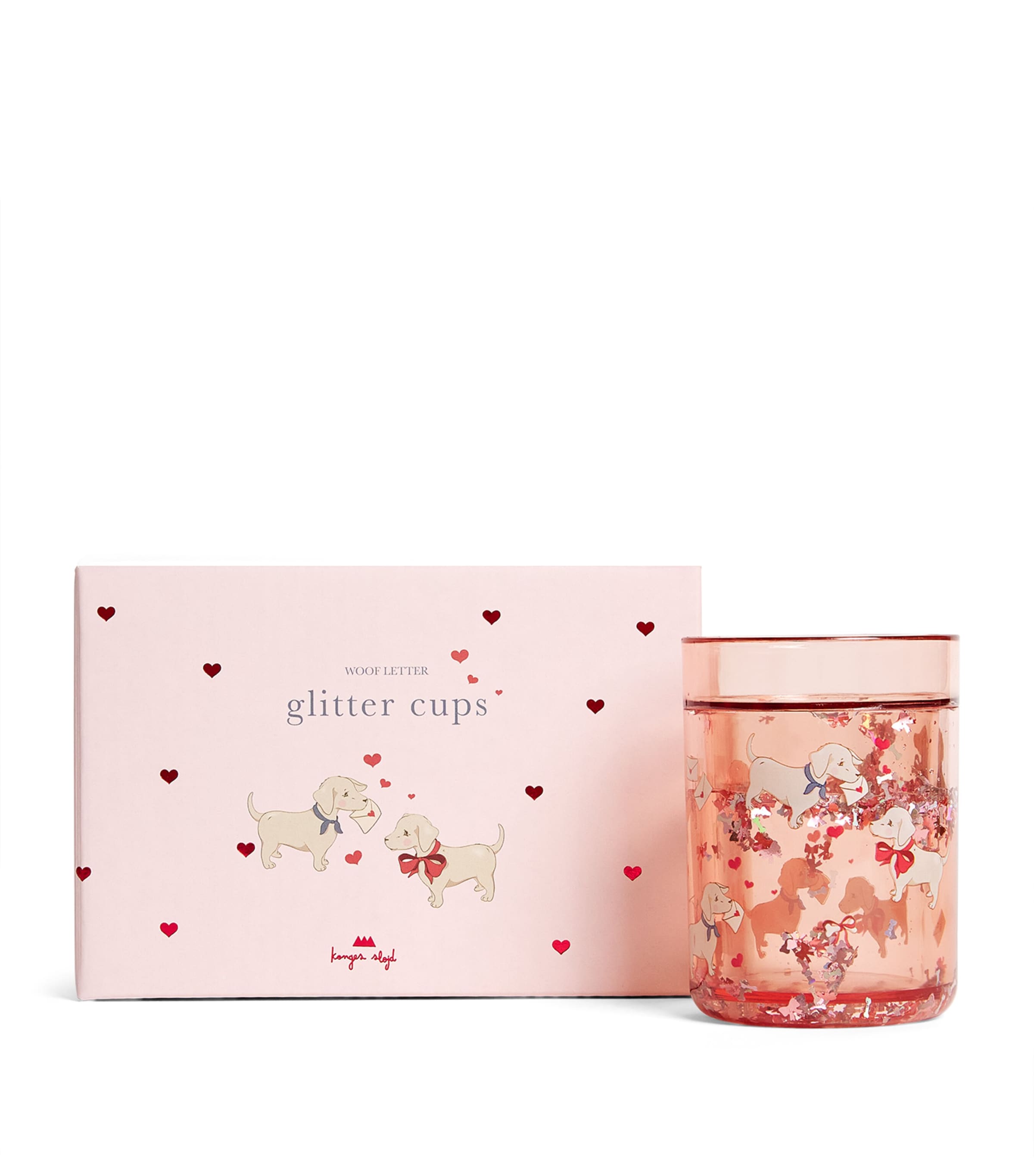 Set of 2 Glitter Cups