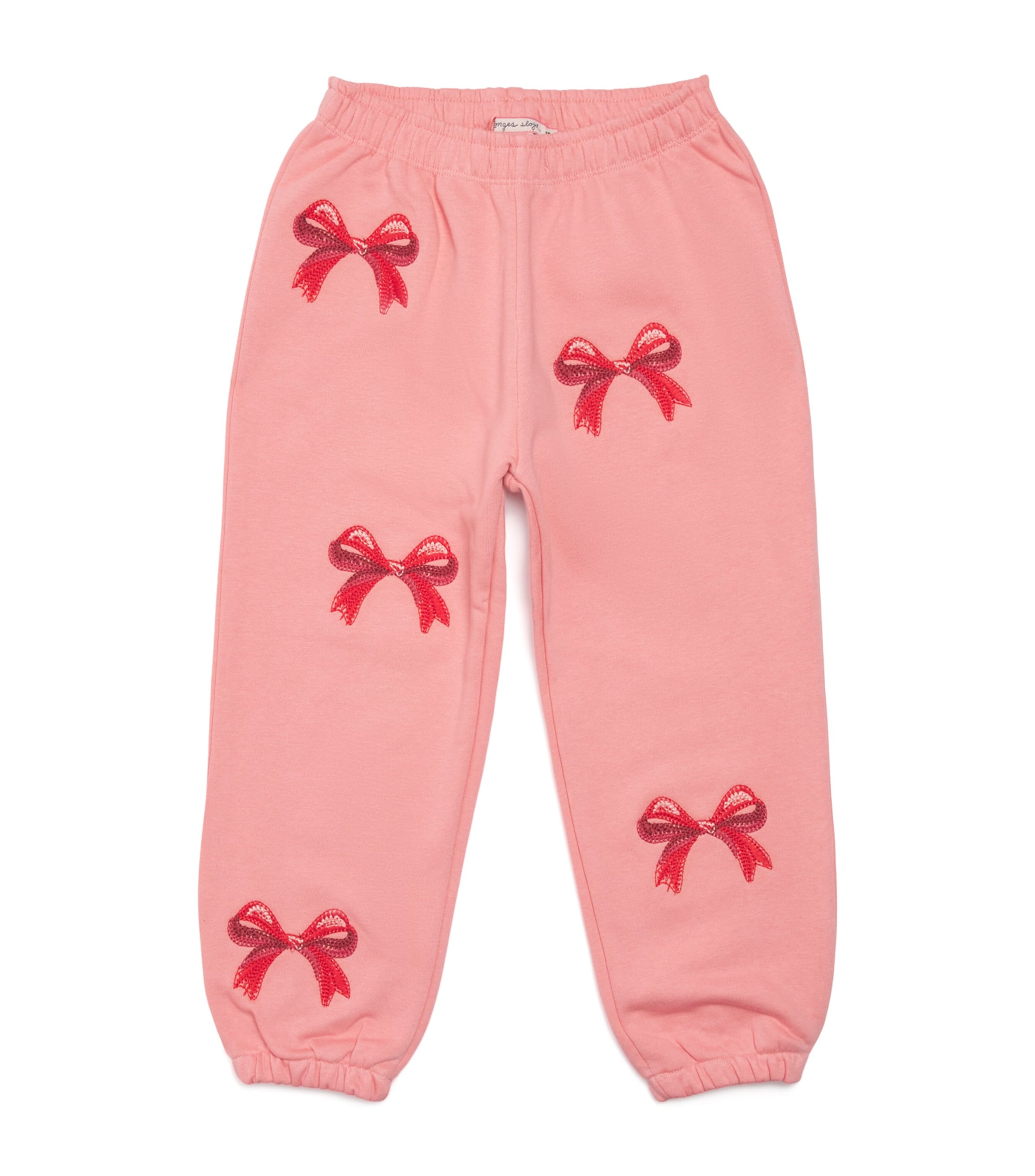 Organic Cotton-Blend Bow Lou Sweatpants (5-10 Years)