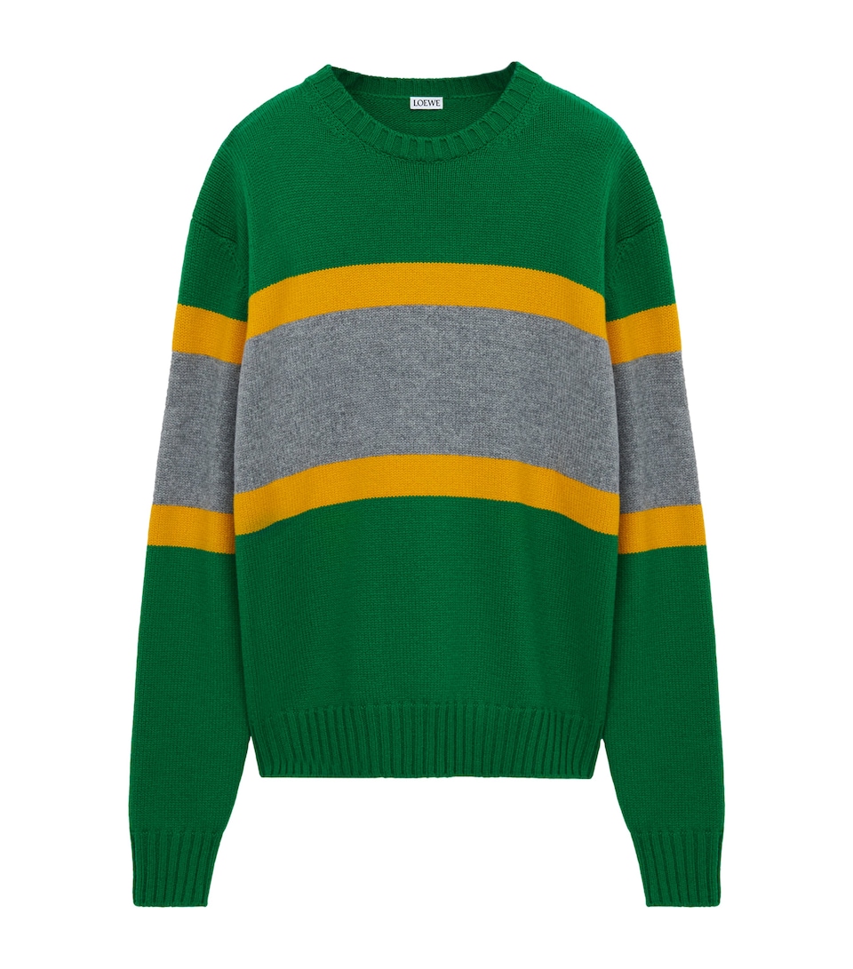 Wool Stripe Sweater