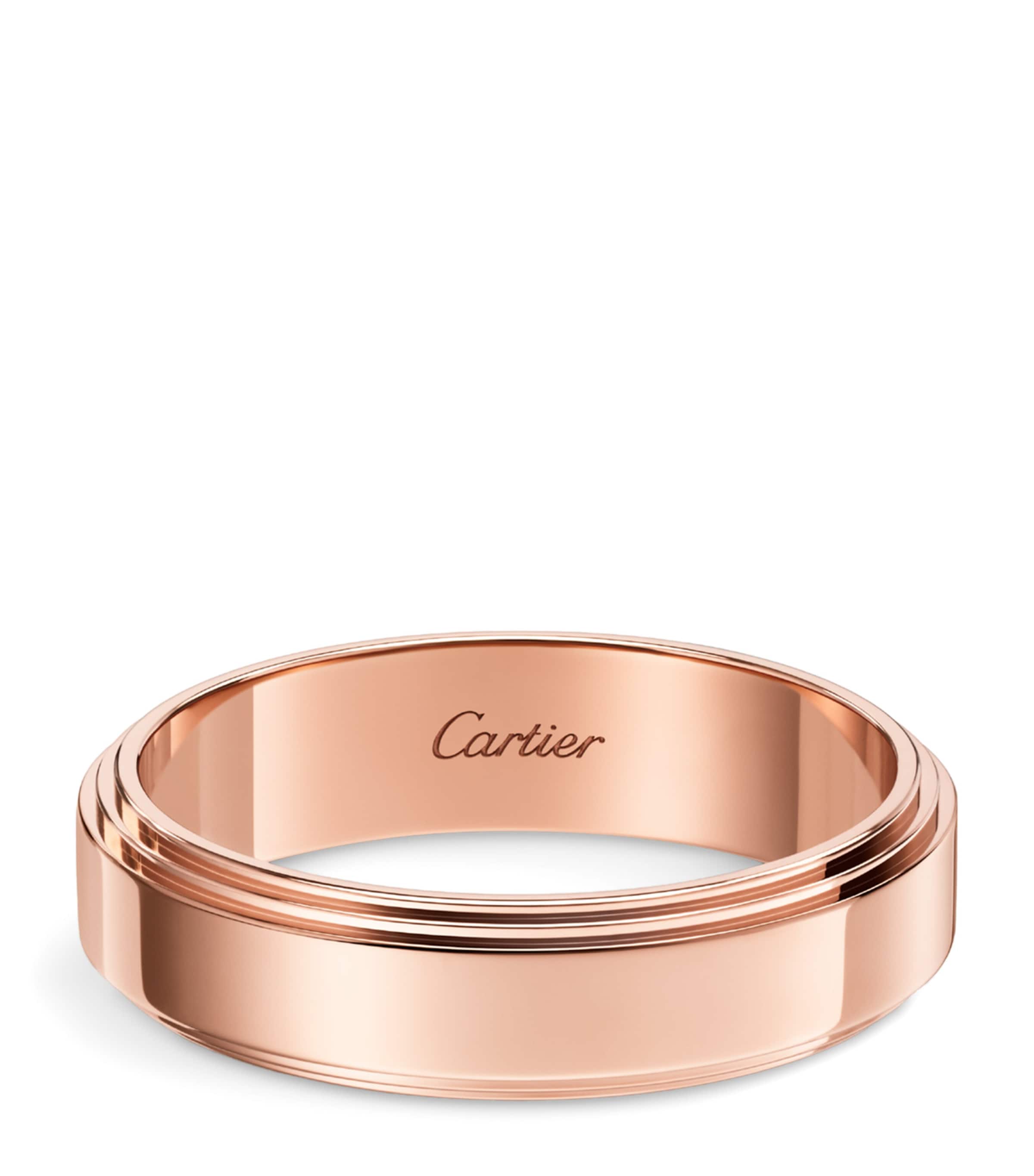 Rose Gold Cartier d'Amour Wedding Ring