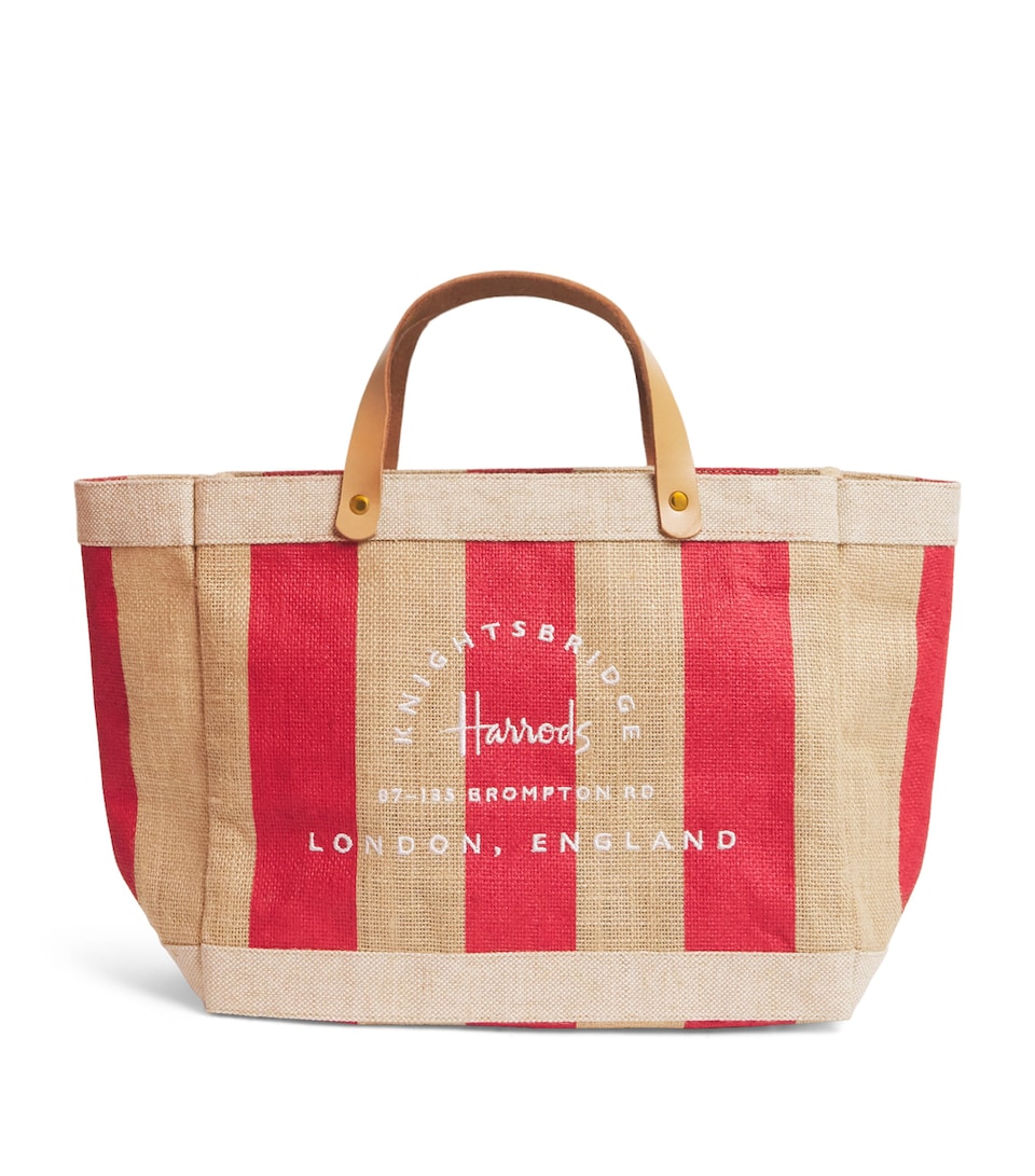 Small Canvas Stripe Knightsbridge Shopper Bag