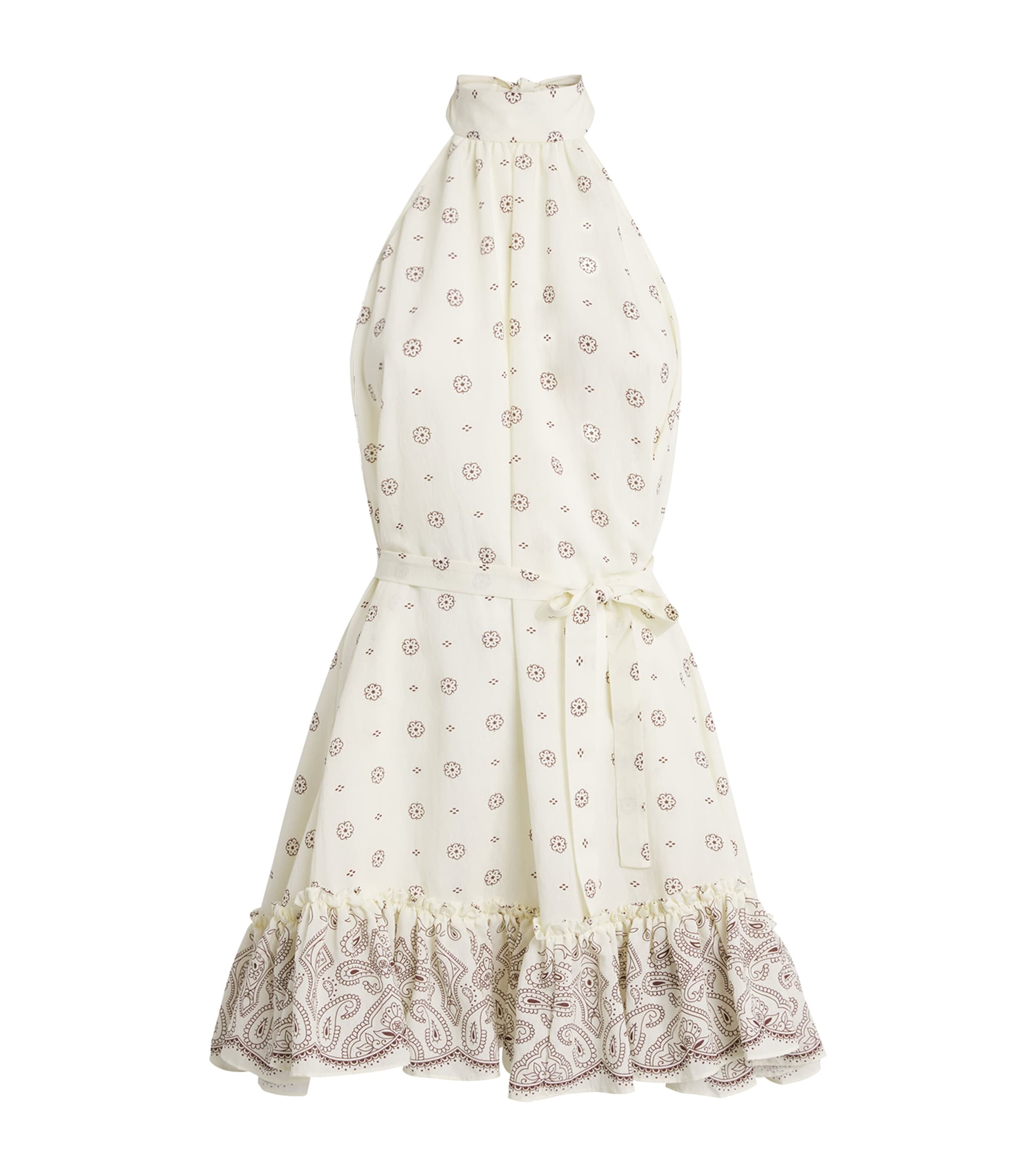 Devon Windsor Womens Bandana Print Selma Mini Dress Crete