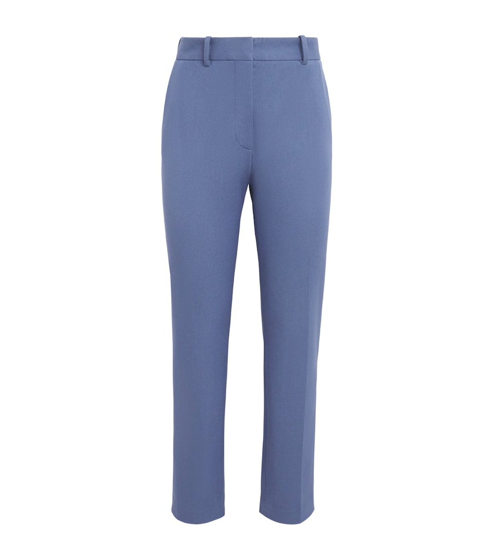 Joseph Womens Stretch-Gabardine Coleman Trousers Mineral