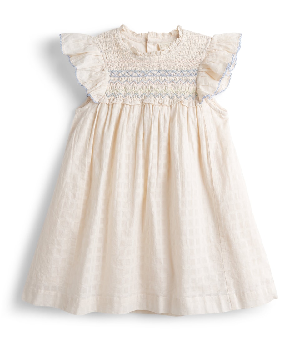 Louise Misha Cotton Embroidered Aurelina Dress (3-4 Years)