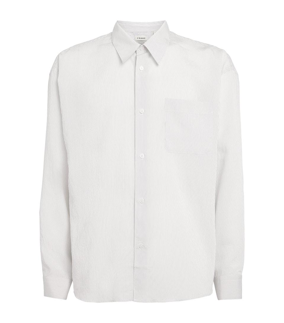 FRAME Mens Cotton Stripe Shirt Whse