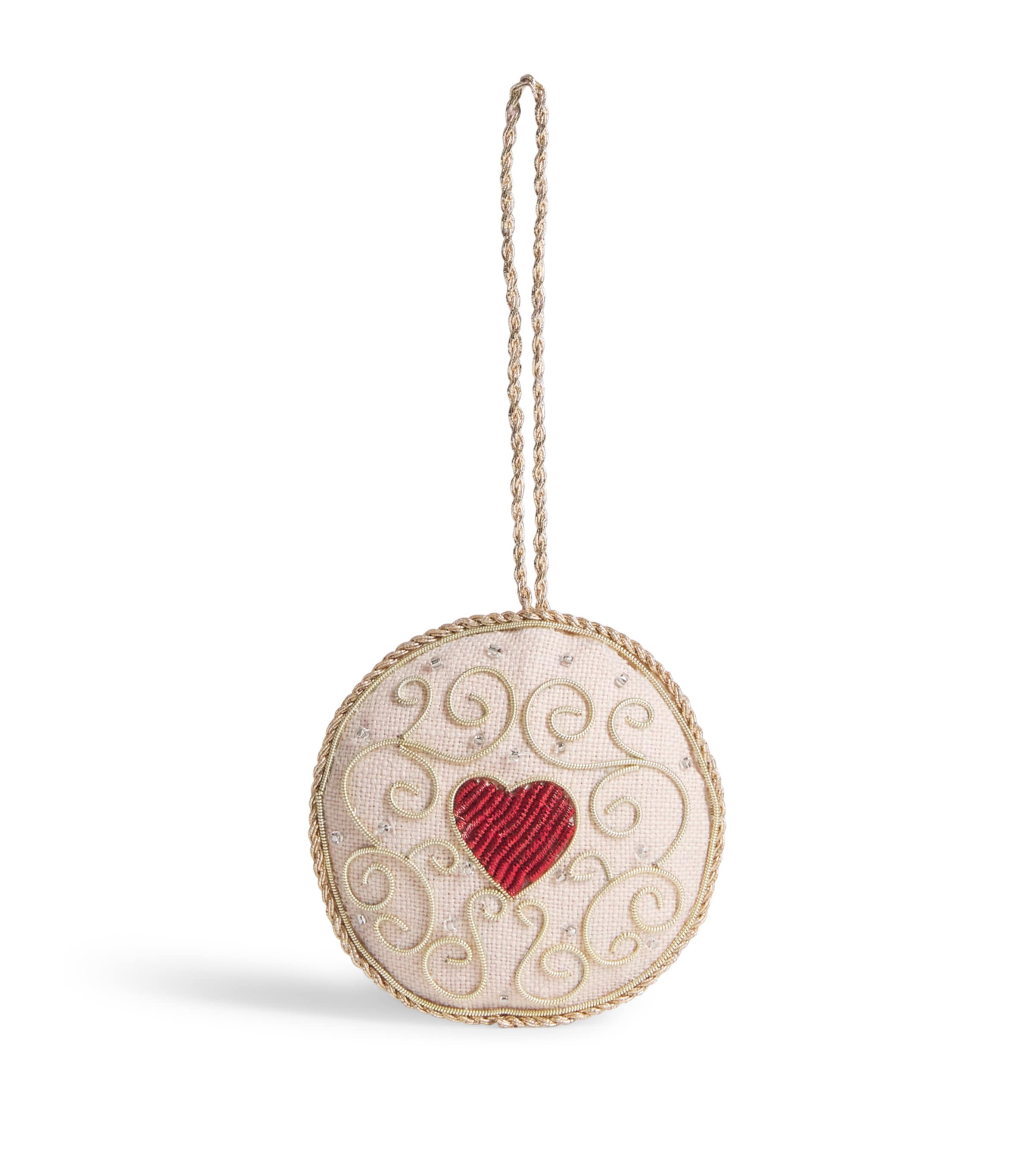Katie Larmour Jammie Dodger Tree Decoration Caramel