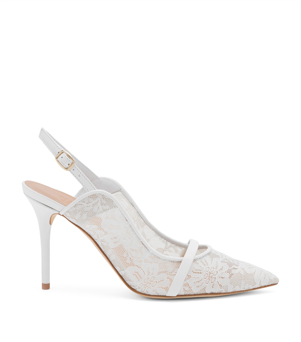 Lace Marion Slingback Pumps 85