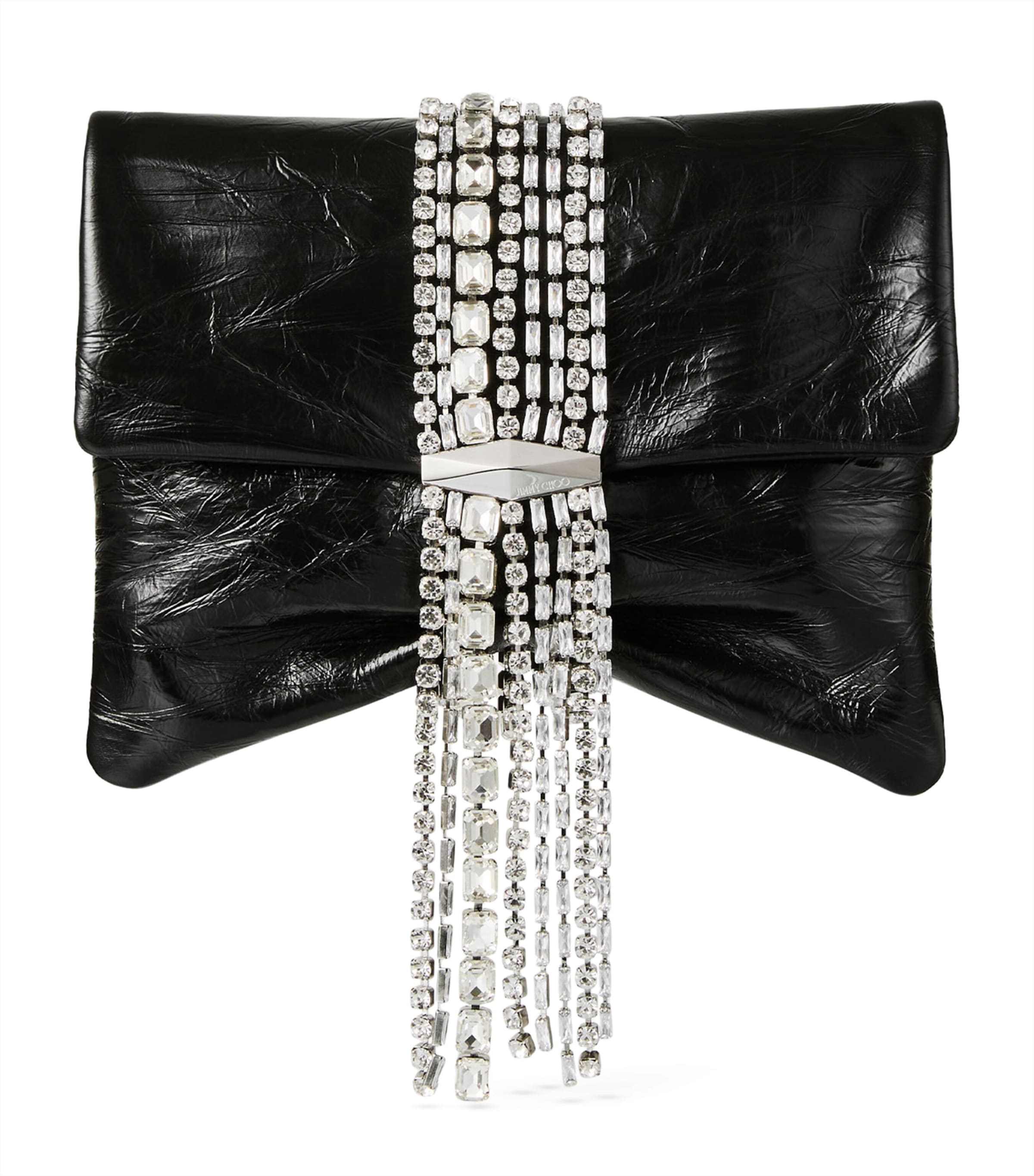 Zandra Leather Embellished Shoulder Bag
