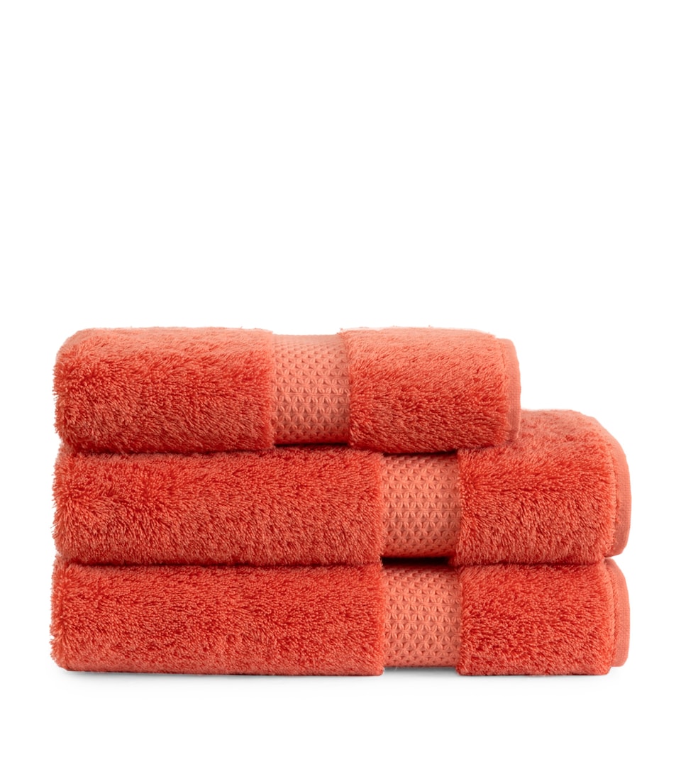 Yves Delorme Étoile Corallin Bath Towel (70cm x 140cm) Corallin