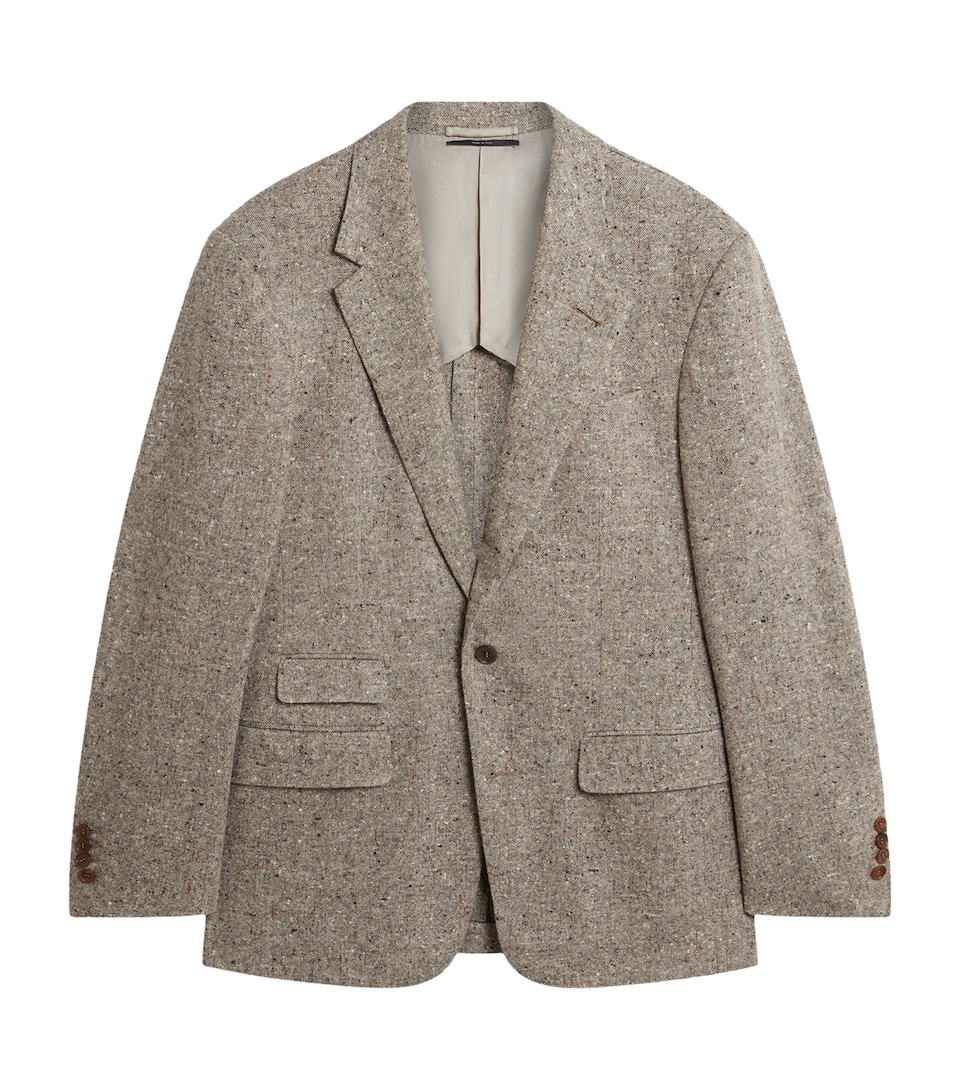 Wool Donegal Tweed Bourdon Blazer