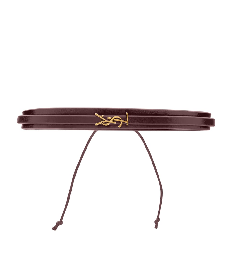 Leather Cord Cassandre Bracelet